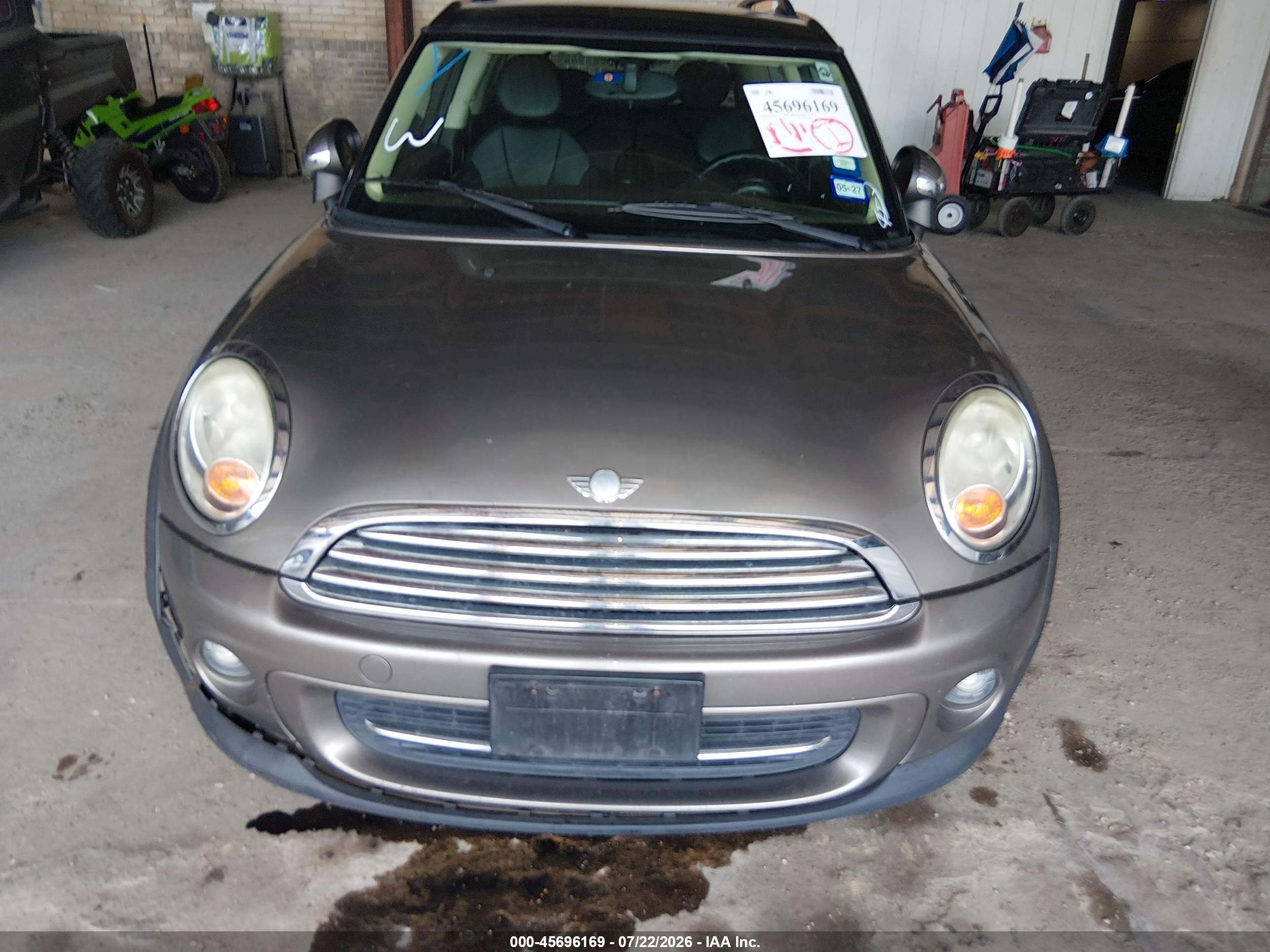 2012 Mini Cooper Clubman   Gray vin: WMWZF3C55CT189419