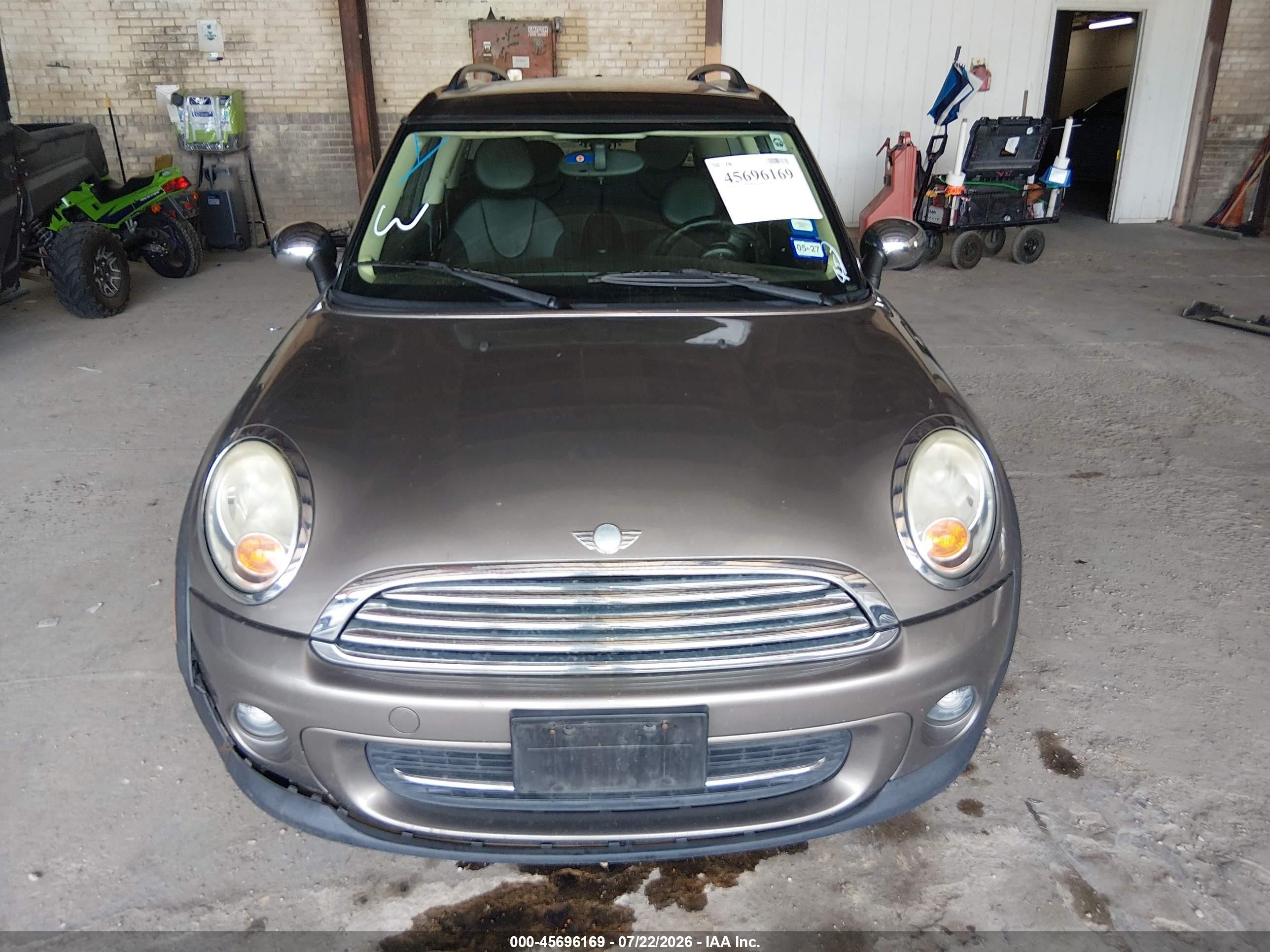 2012 Mini Cooper Clubman   Gray vin: WMWZF3C55CT189419