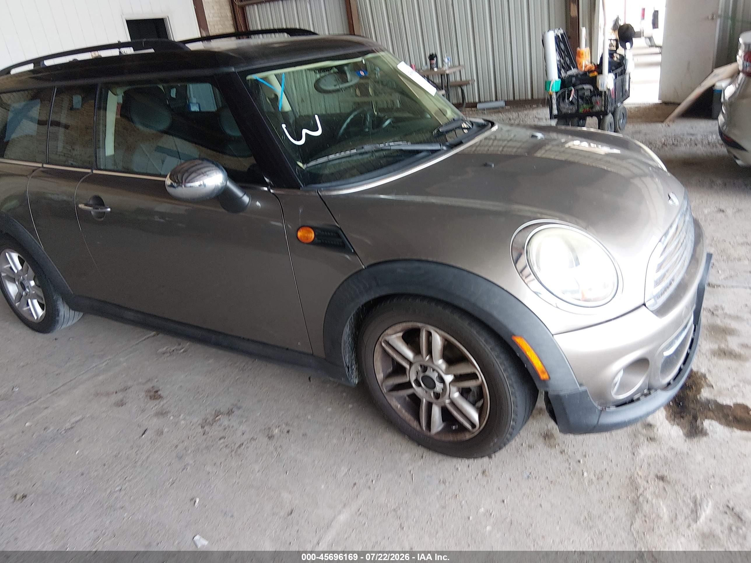 2012 Mini Cooper Clubman   Gray vin: WMWZF3C55CT189419