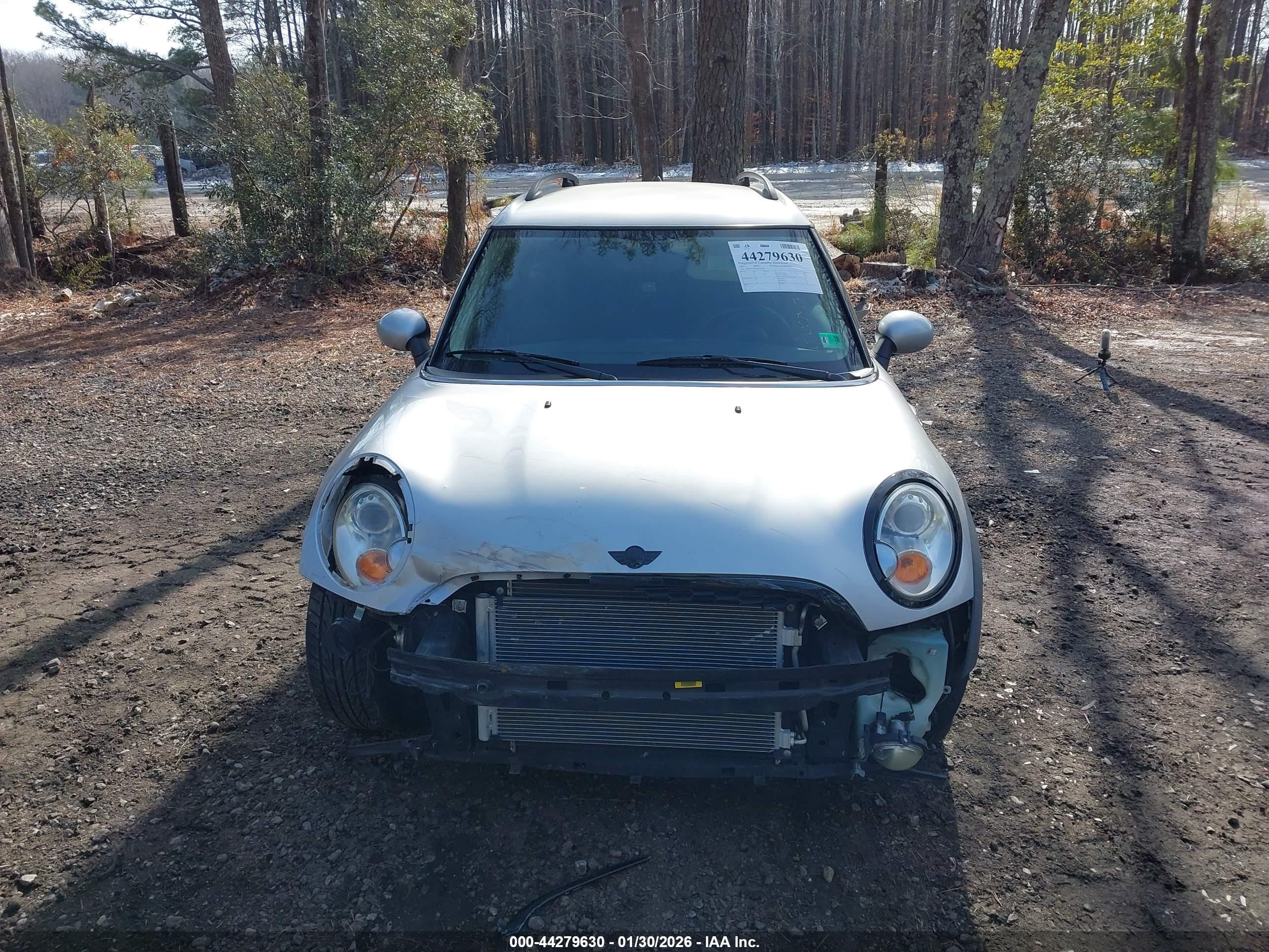 2011 Mini Cooper Clubman   Серый vin: WMWZF3C56BTX82303