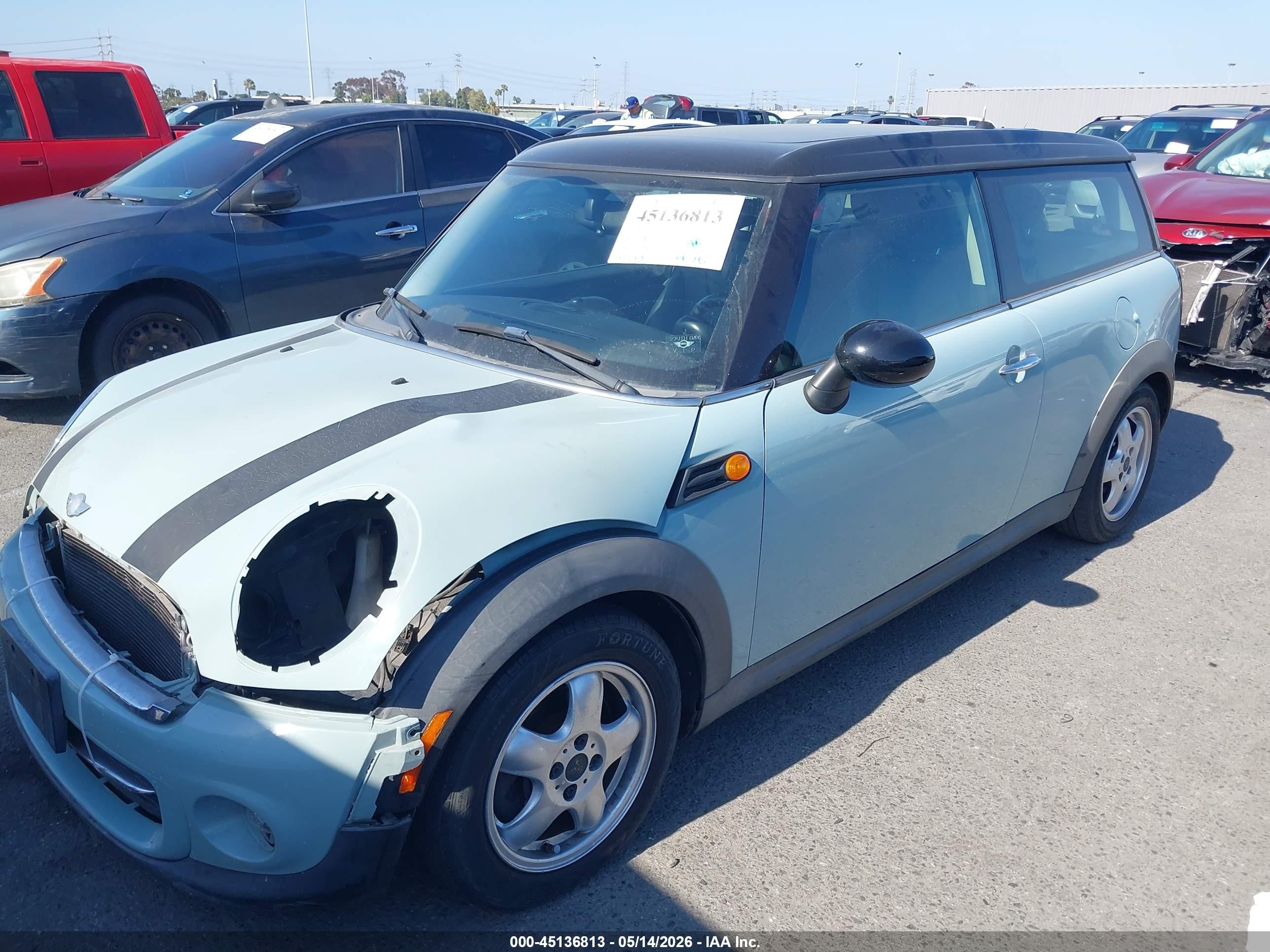 2012 Mini Cooper Clubman   Green vin: WMWZF3C57CT488880