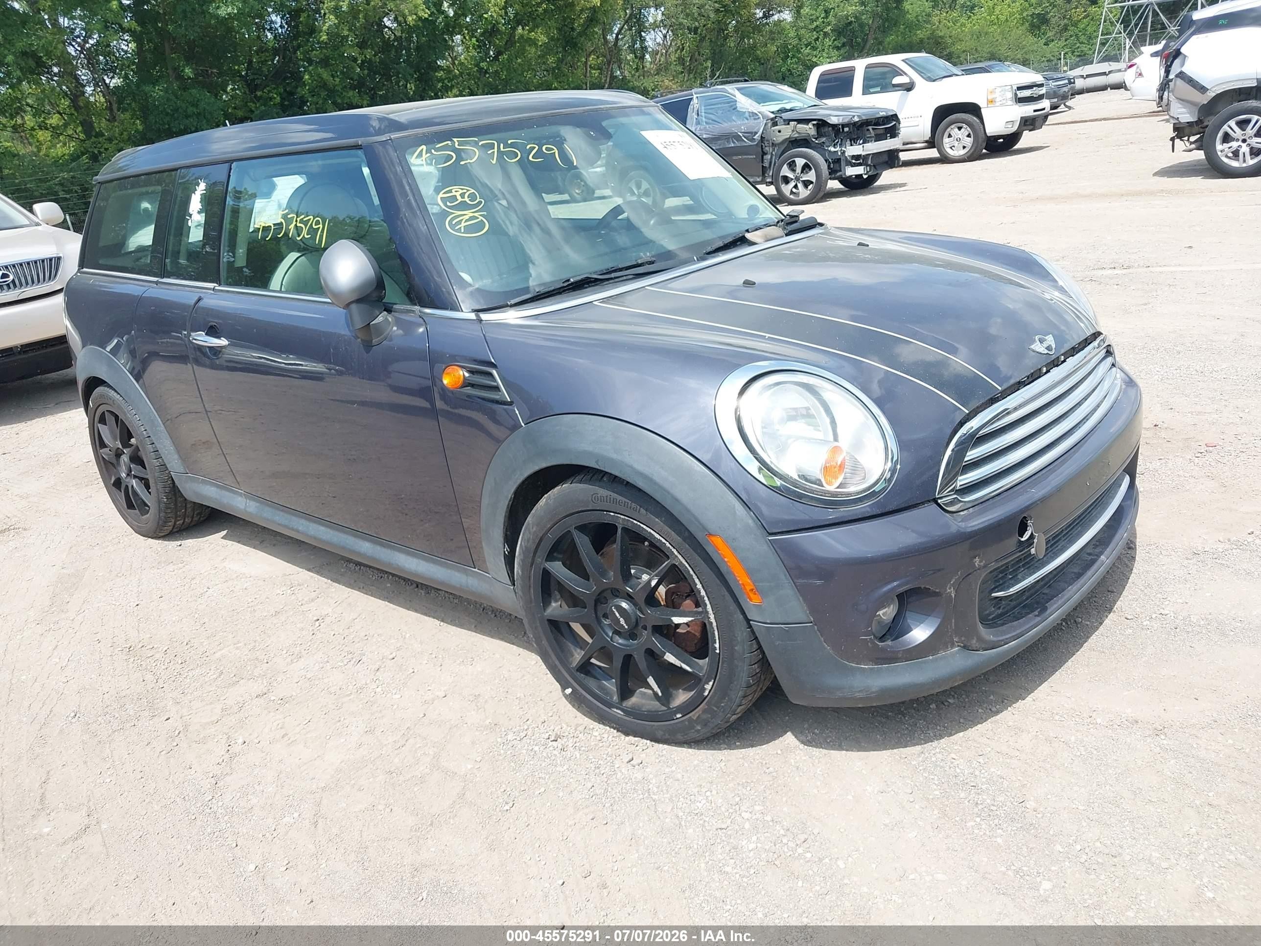 2012 Mini Cooper Clubman   Gray vin: WMWZF3C59CT189469