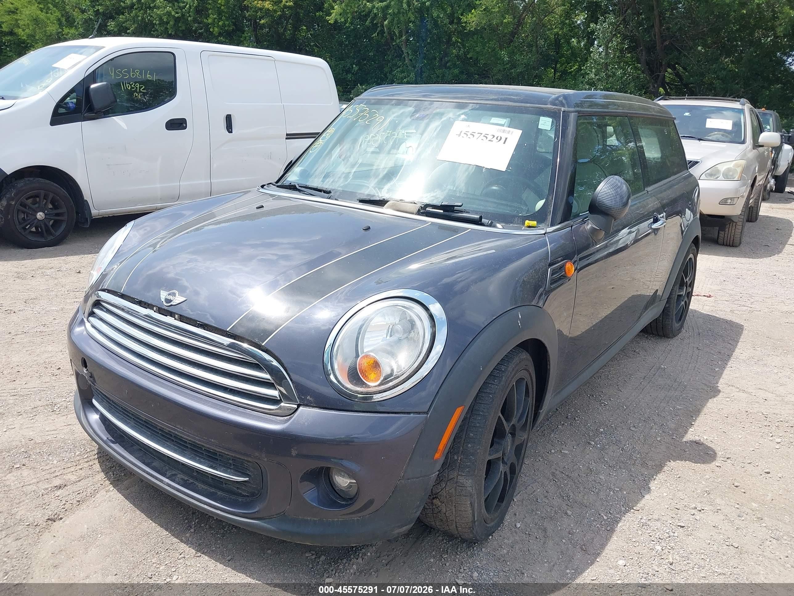 2012 Mini Cooper Clubman   Gray vin: WMWZF3C59CT189469