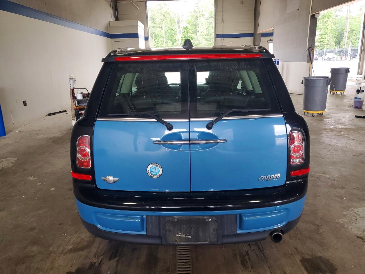 2013 Mini Cooper Clubman Blue vin: WMWZF3C5XDT491127