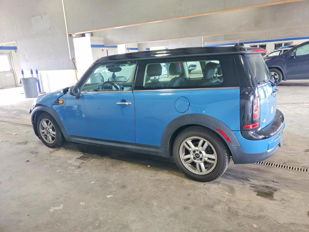 2013 Mini Cooper Clubman Blue vin: WMWZF3C5XDT491127