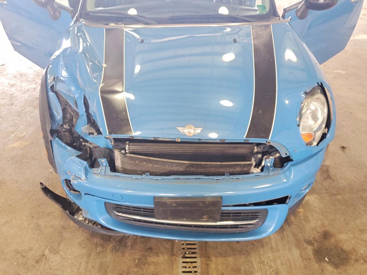 2013 Mini Cooper Clubman Blue vin: WMWZF3C5XDT491127