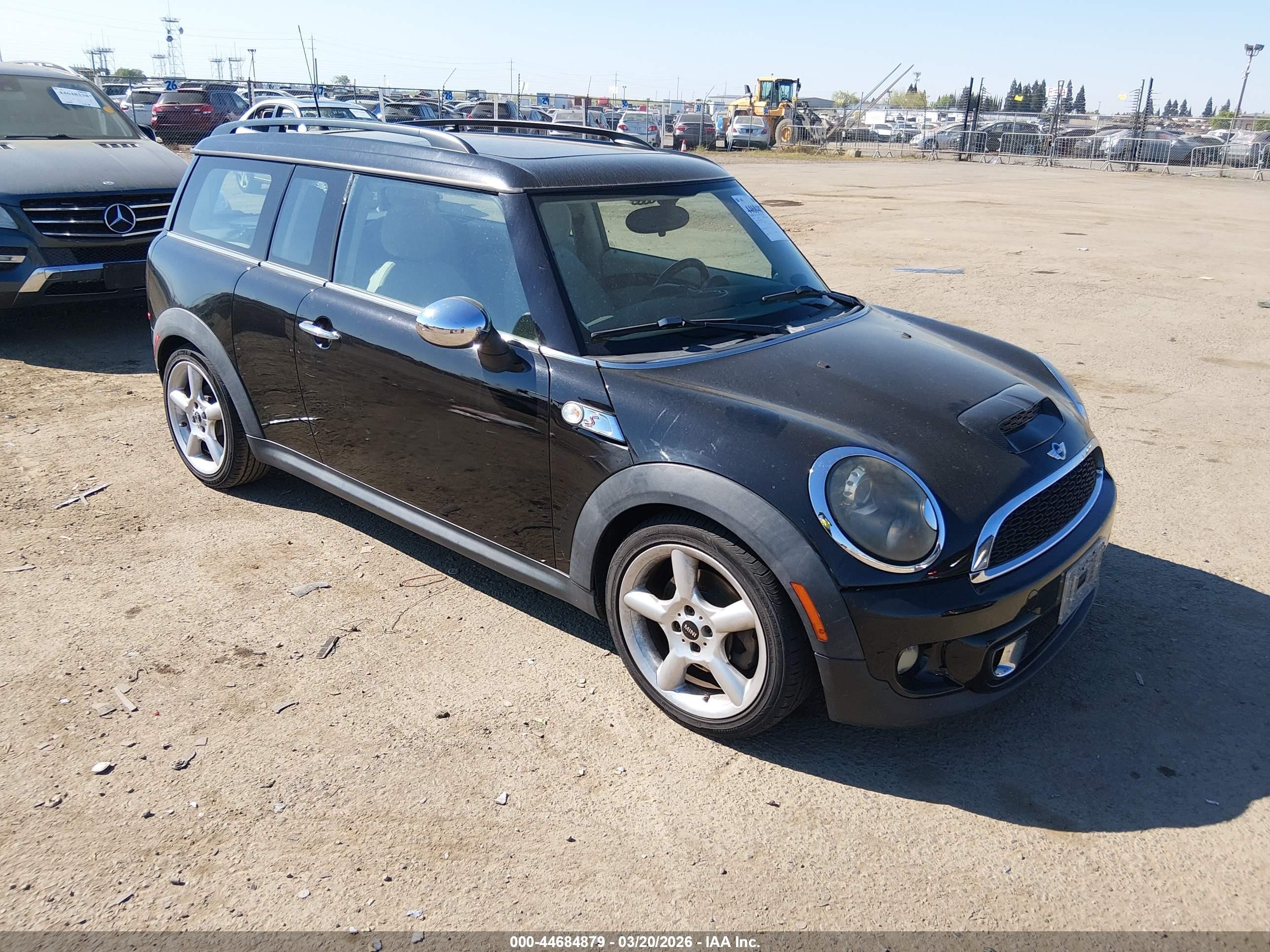 2011 Mini Cooper S Clubman Черный vin: WMWZG3C51BTY35177