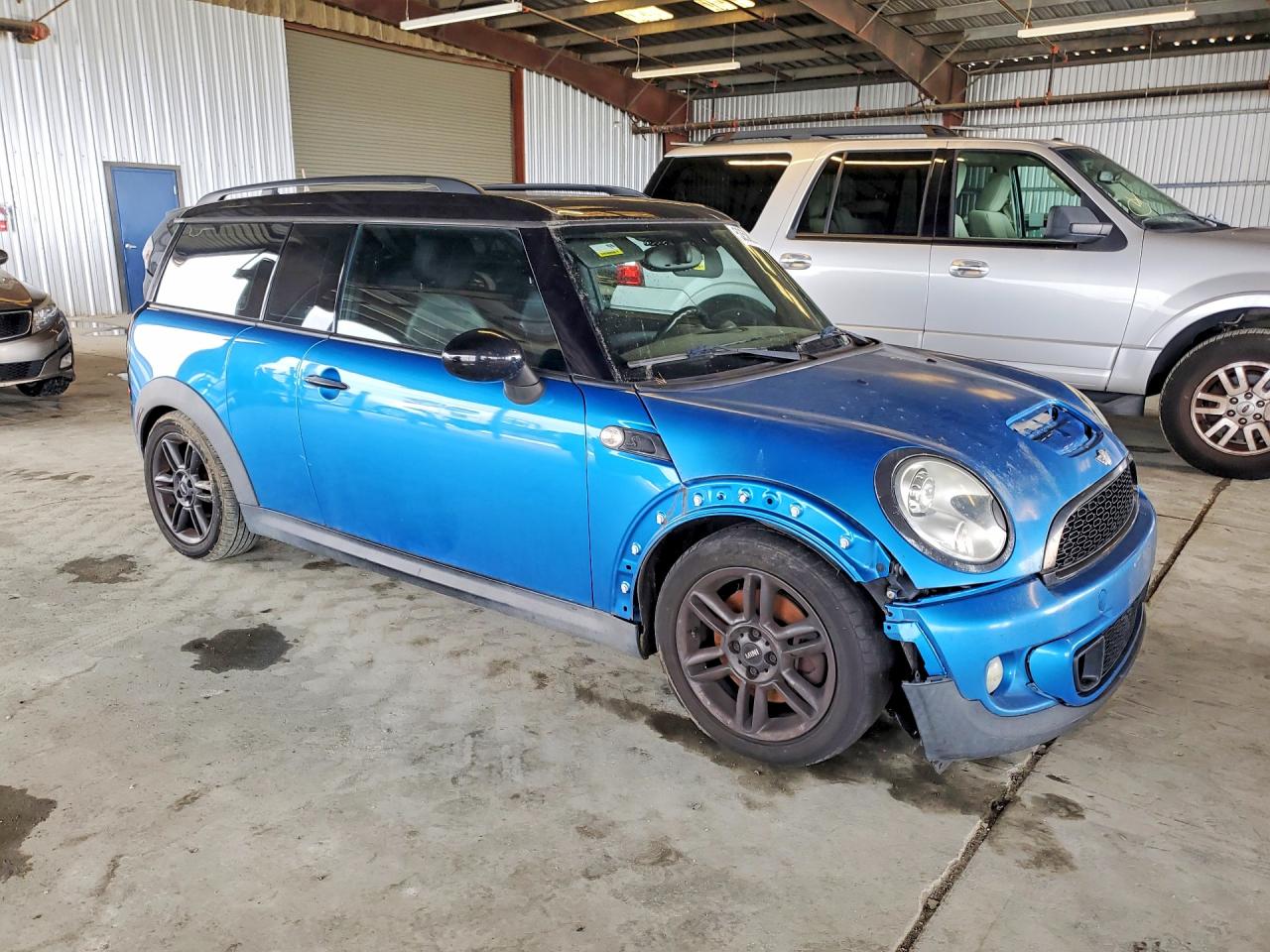 2011 Mini Cooper S Clubman Синий vin: WMWZG3C52BTY31381