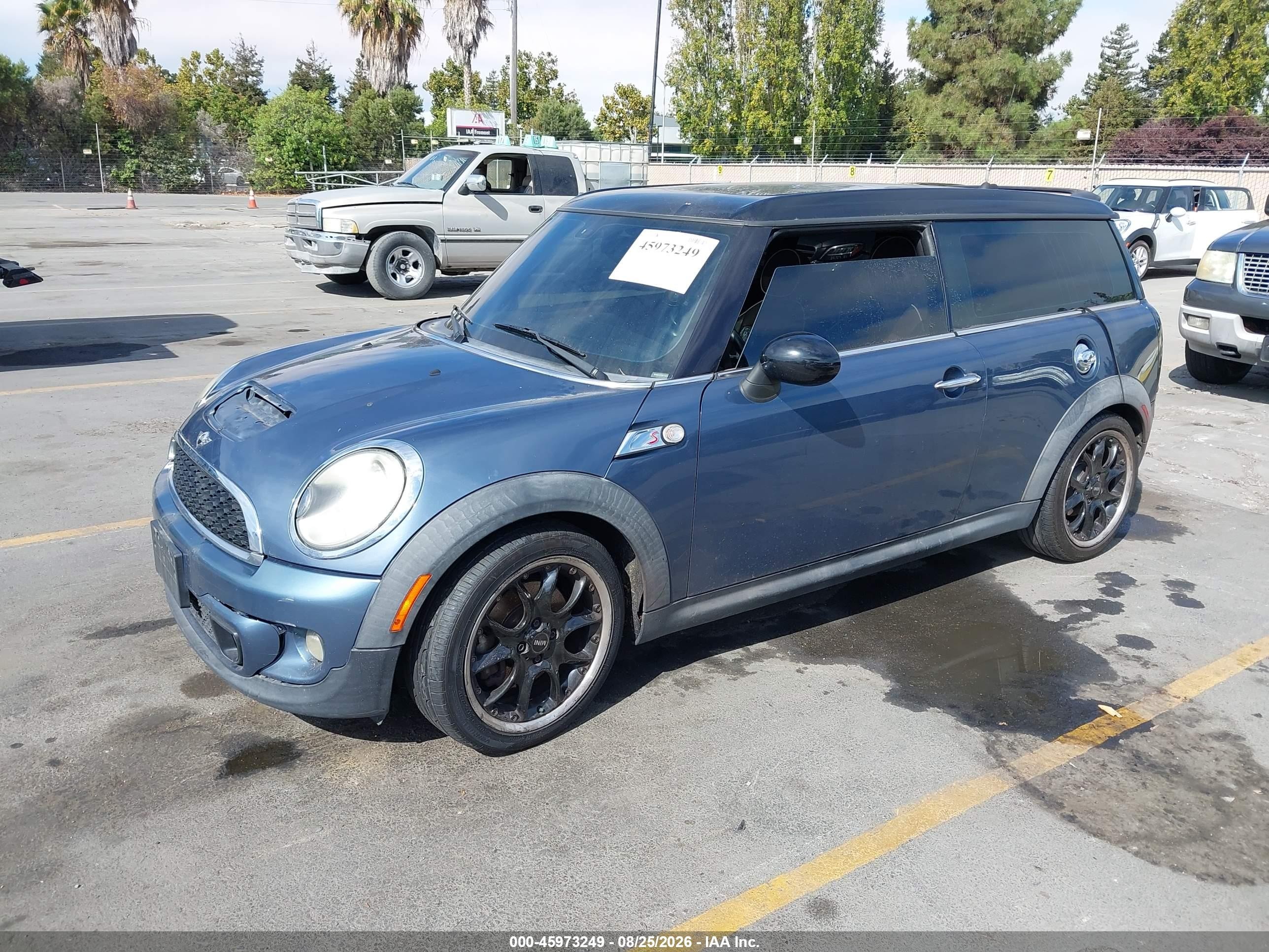 2011 Mini Cooper S Clubman   Blue vin: WMWZG3C52BTY35978