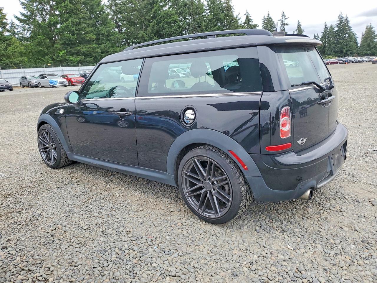 2011 Mini Cooper S Clubman Black vin: WMWZG3C52BTY37259