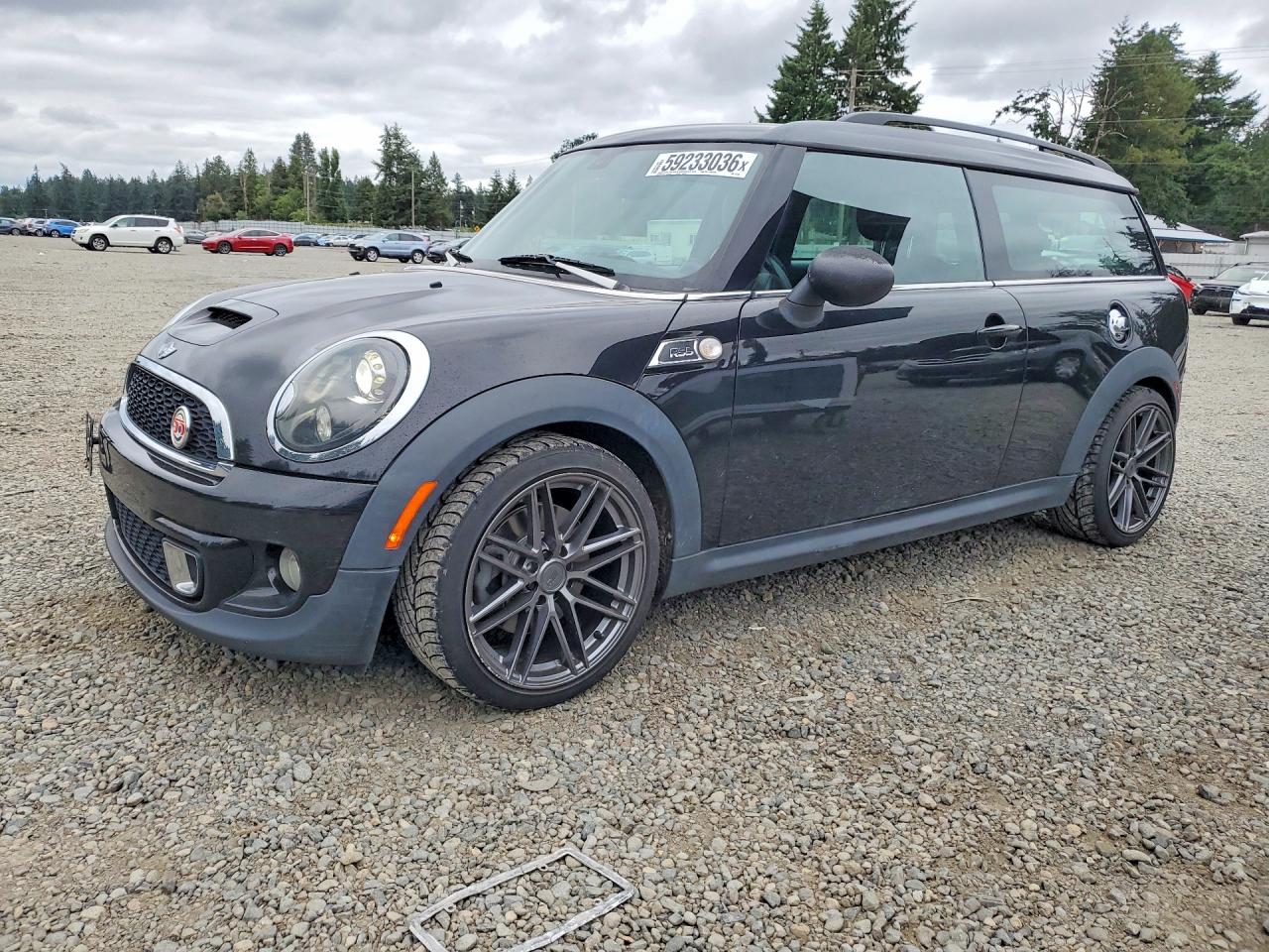 2011 Mini Cooper S Clubman Black vin: WMWZG3C52BTY37259