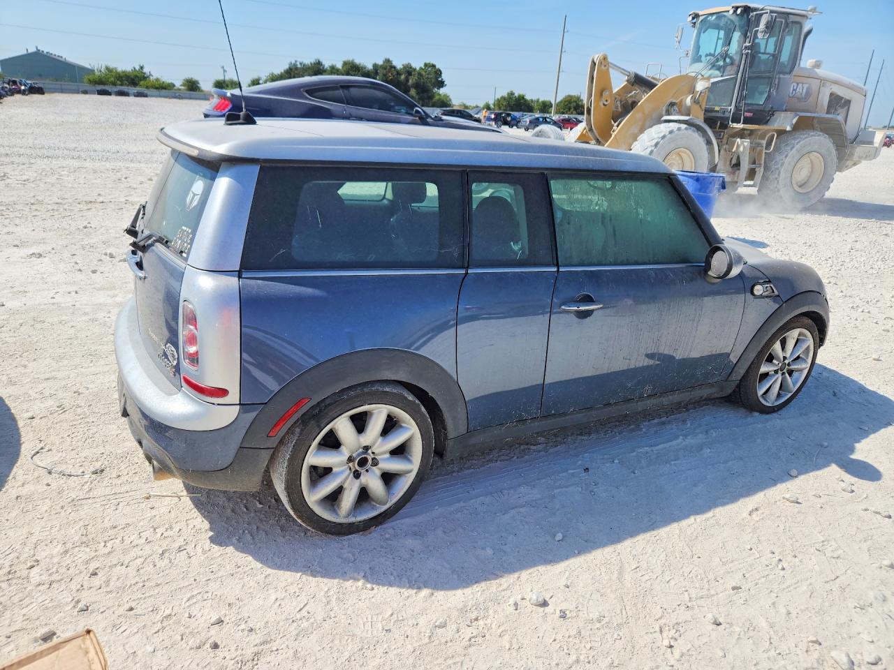 2011 Mini Cooper S Clubman Blue vin: WMWZG3C54BTY30085