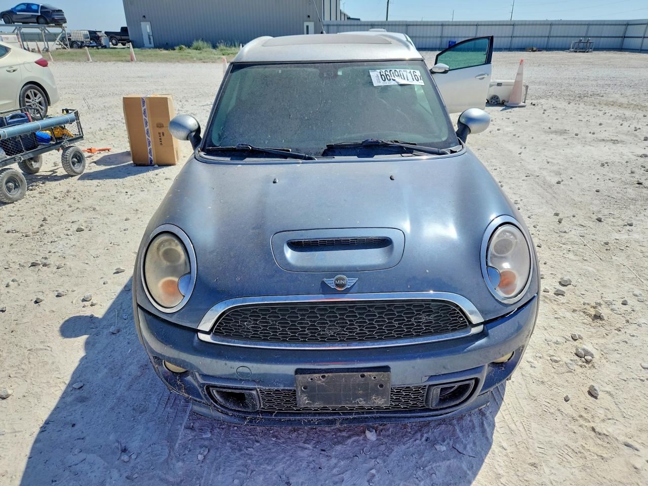 2011 Mini Cooper S Clubman Blue vin: WMWZG3C54BTY30085