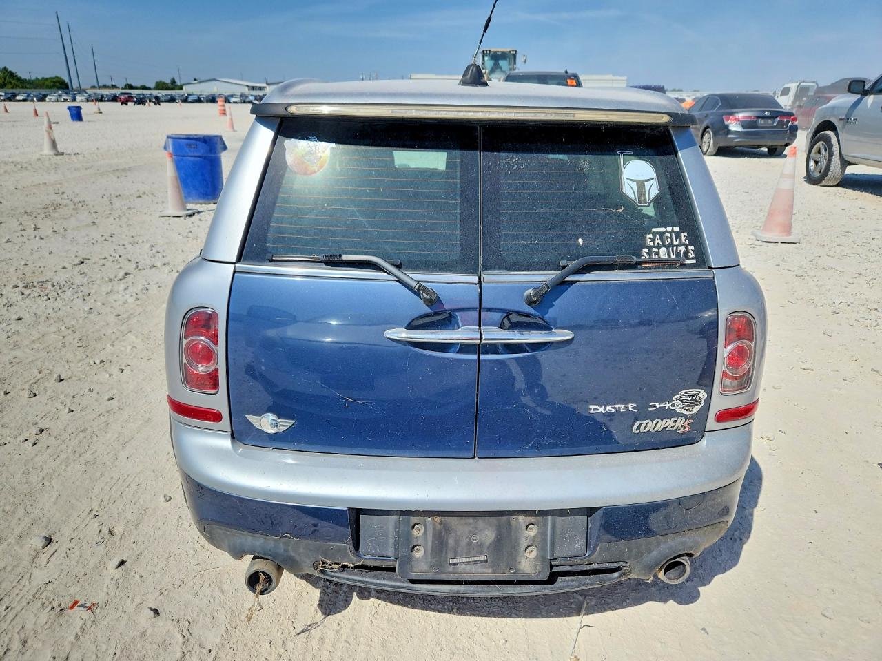2011 Mini Cooper S Clubman Blue vin: WMWZG3C54BTY30085