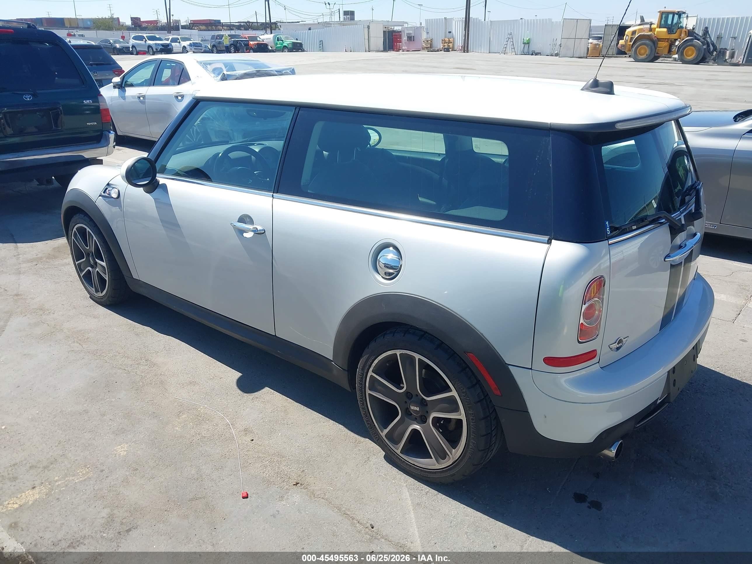 2013 Mini Clubman Cooper S Серебряный vin: WMWZG3C54DT576669