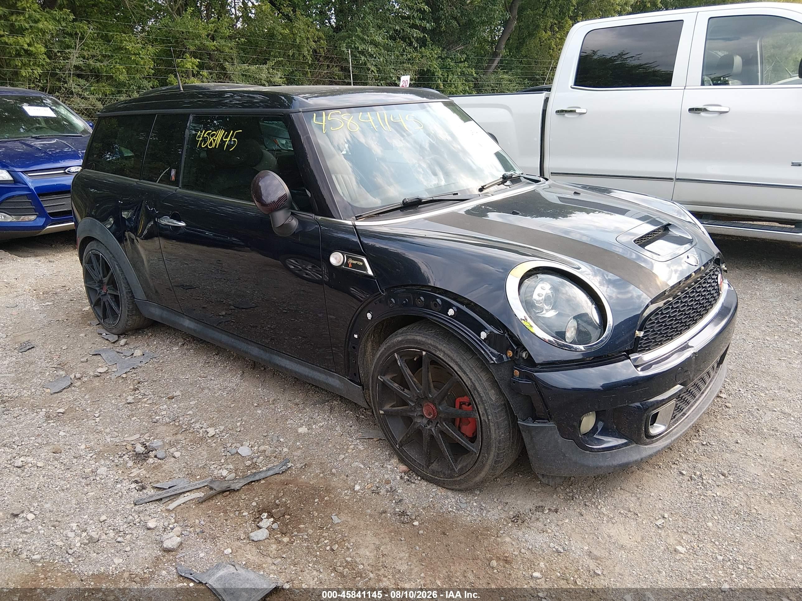 2011 Mini Cooper S Clubman   Dark Blue vin: WMWZG3C55BTY36977