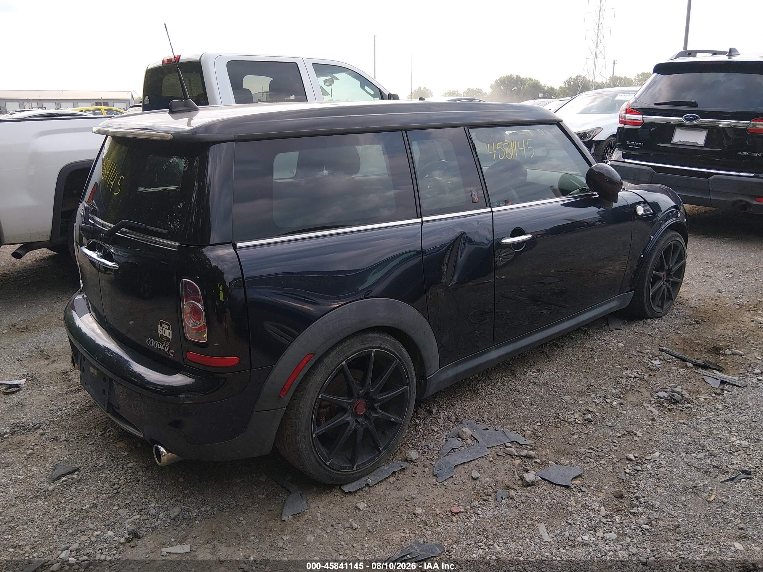 2011 Mini Cooper S Clubman   Dark Blue vin: WMWZG3C55BTY36977