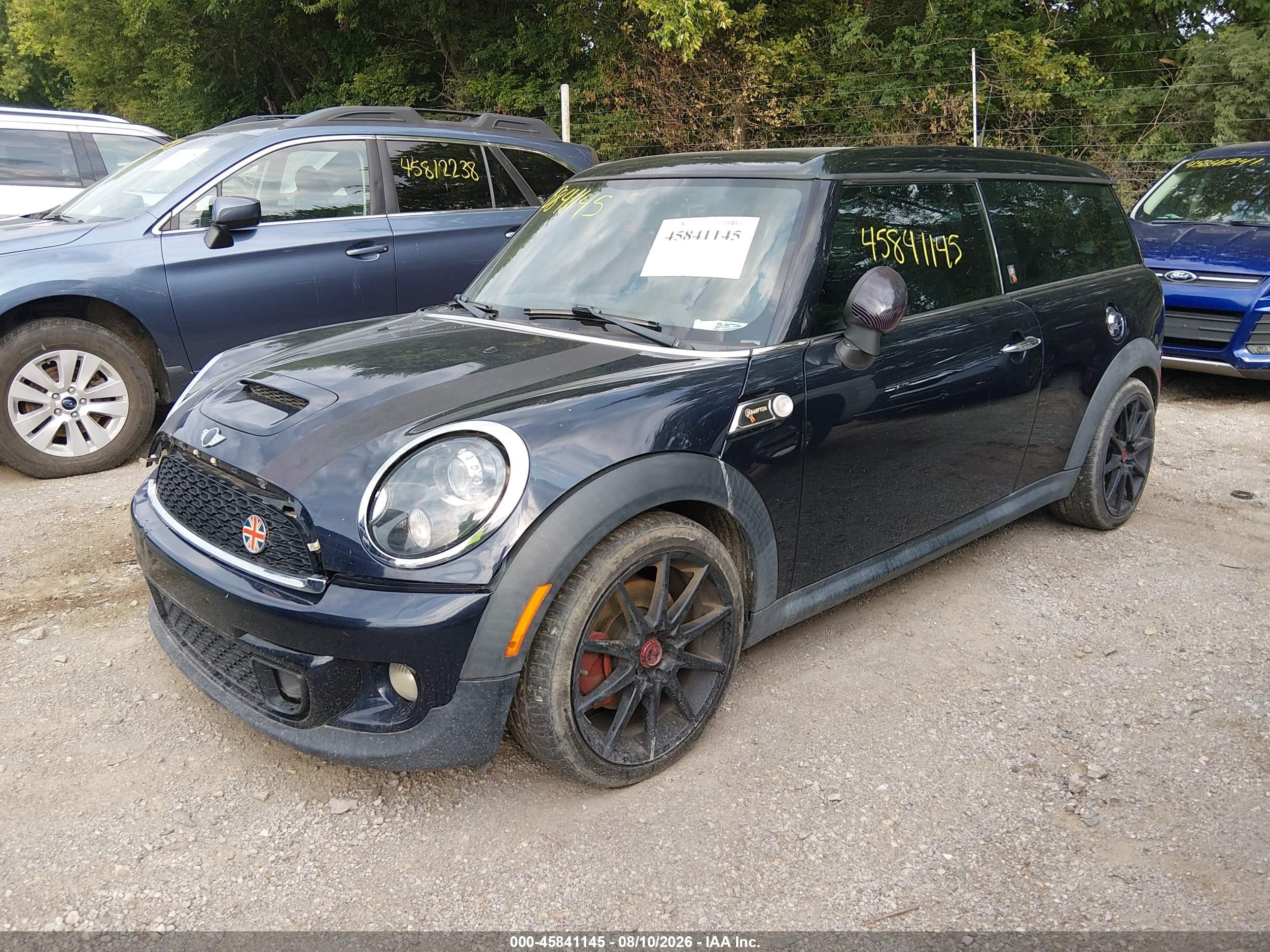 2011 Mini Cooper S Clubman   Dark Blue vin: WMWZG3C55BTY36977