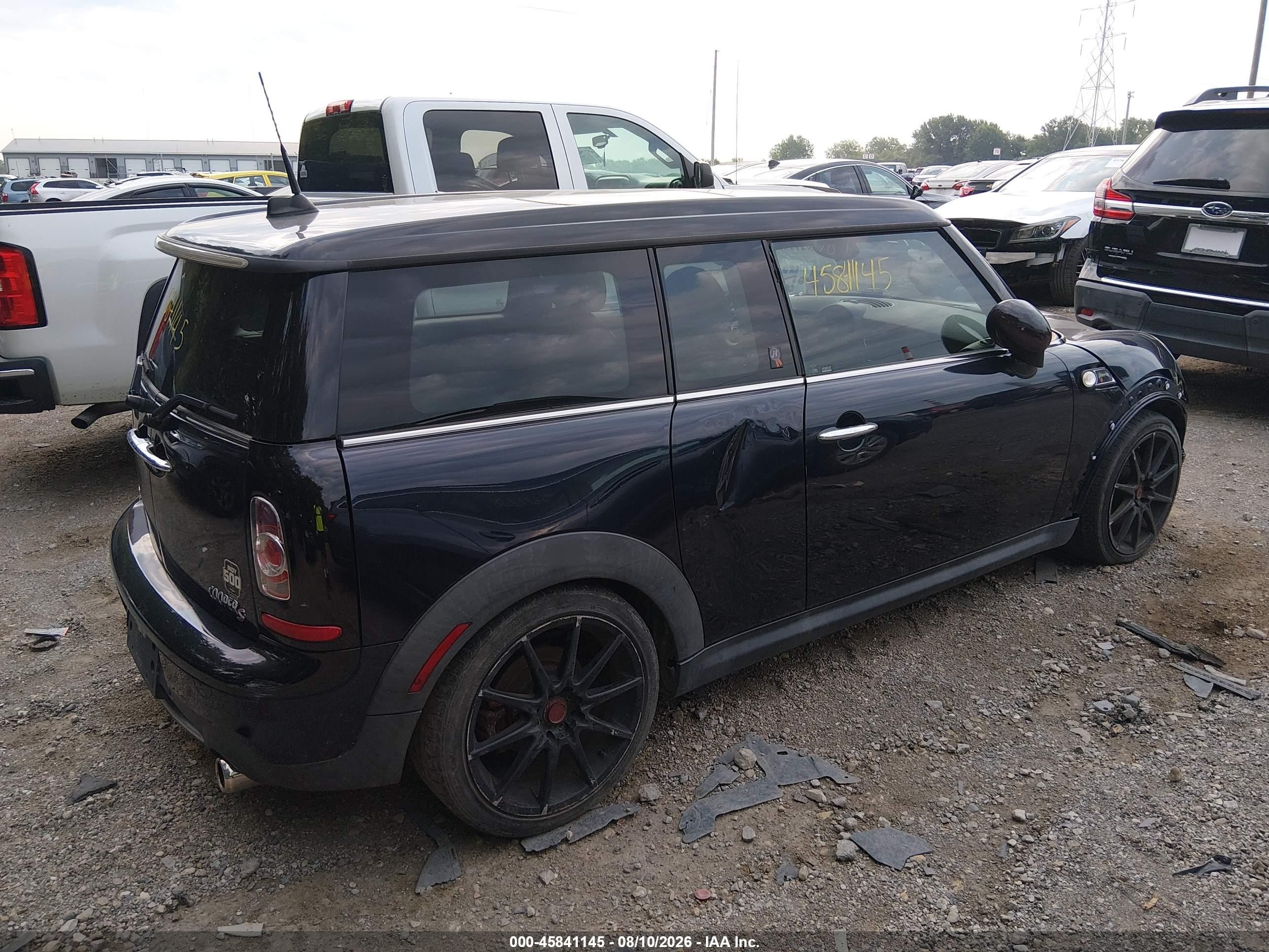 2011 Mini Cooper S Clubman   Dark Blue vin: WMWZG3C55BTY36977