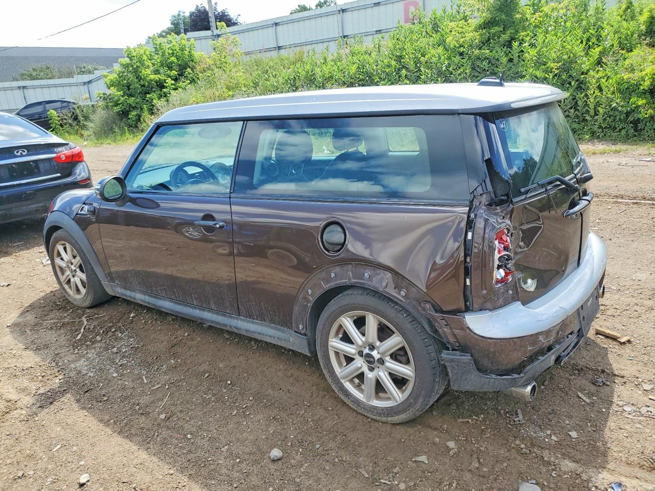 2011 Mini Cooper S Clubman Brown vin: WMWZG3C56BTY30962