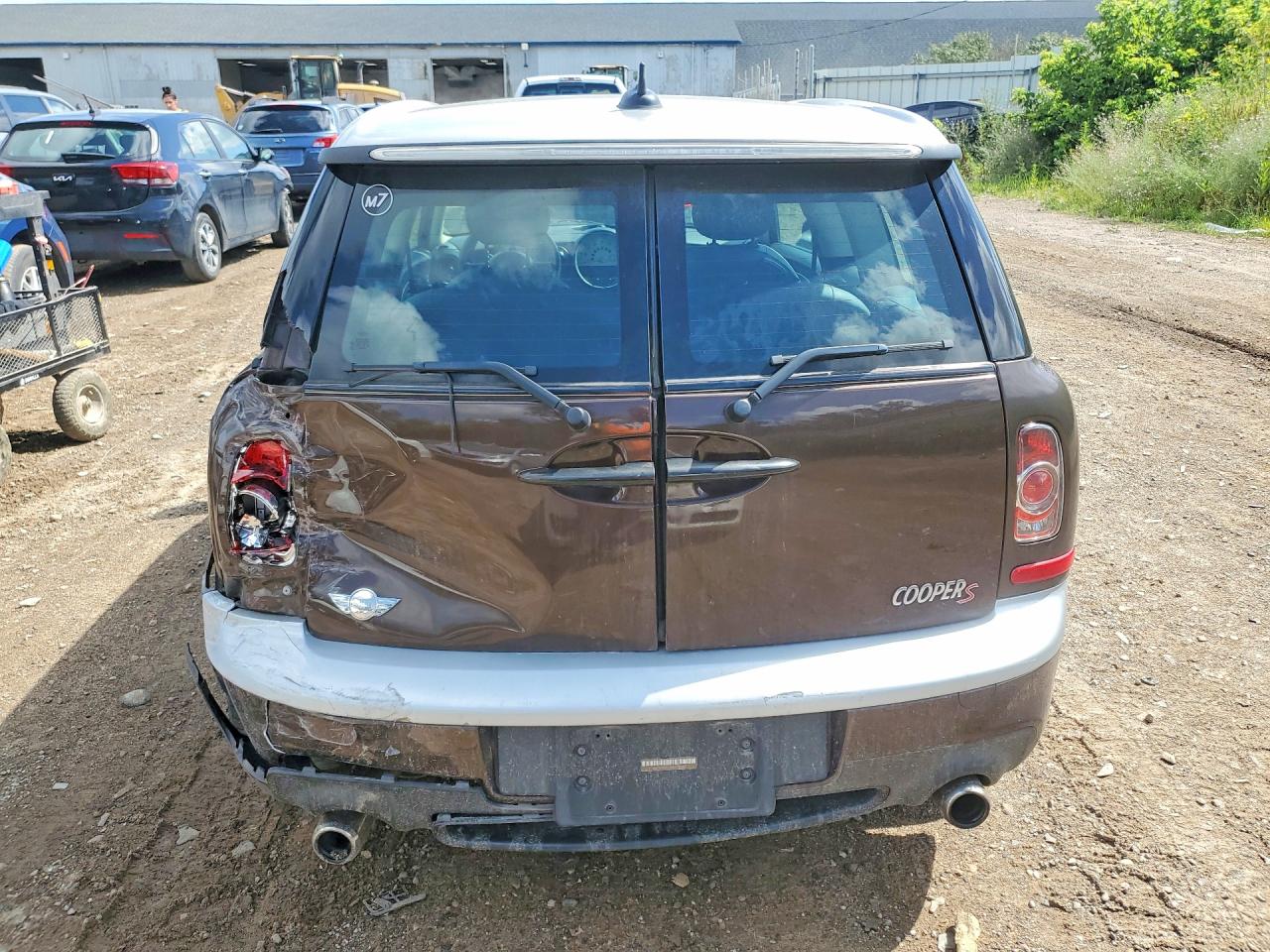 2011 Mini Cooper S Clubman Brown vin: WMWZG3C56BTY30962