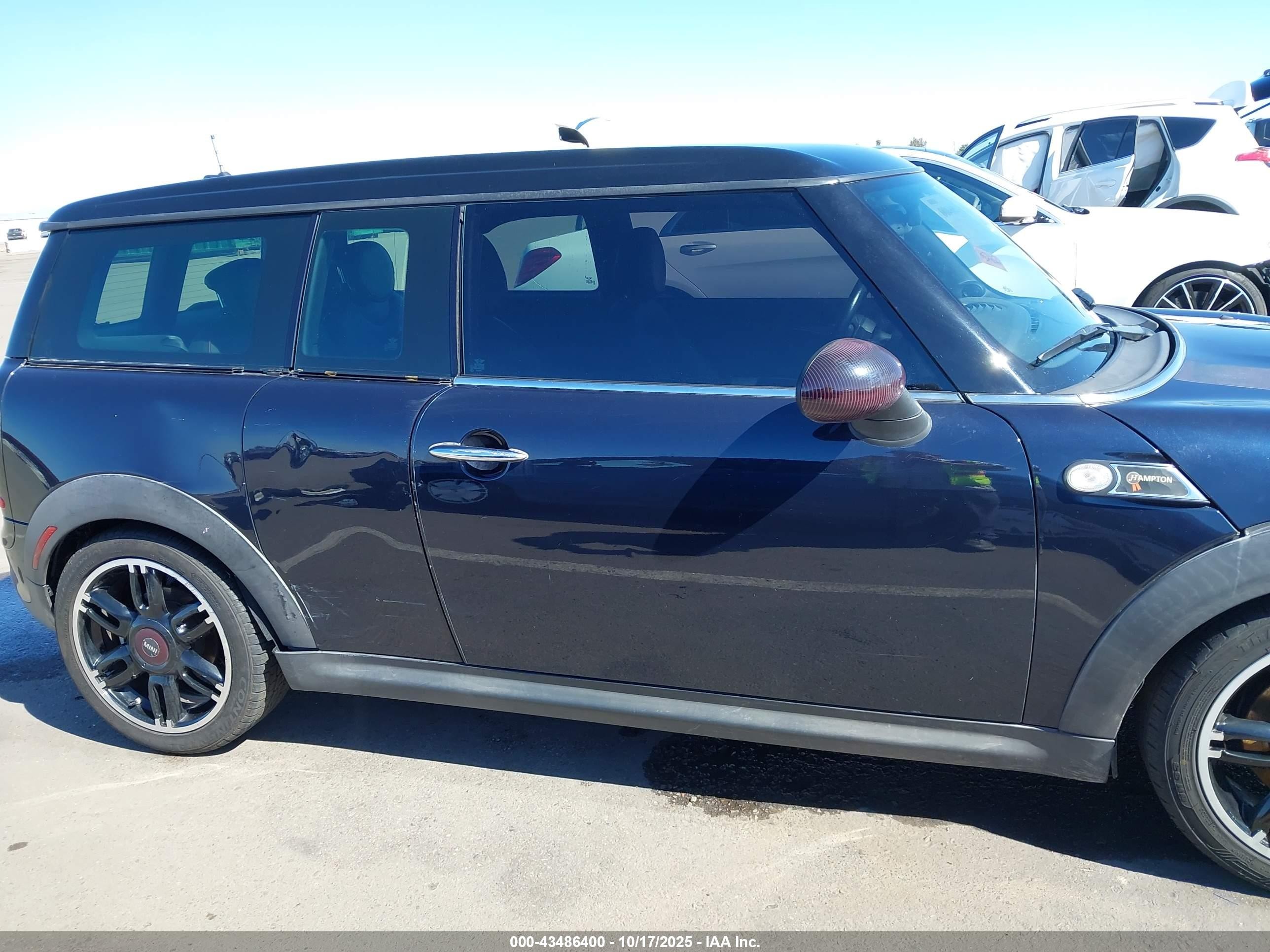 2011 Mini Cooper S Clubman   Blue vin: WMWZG3C57BTY37161
