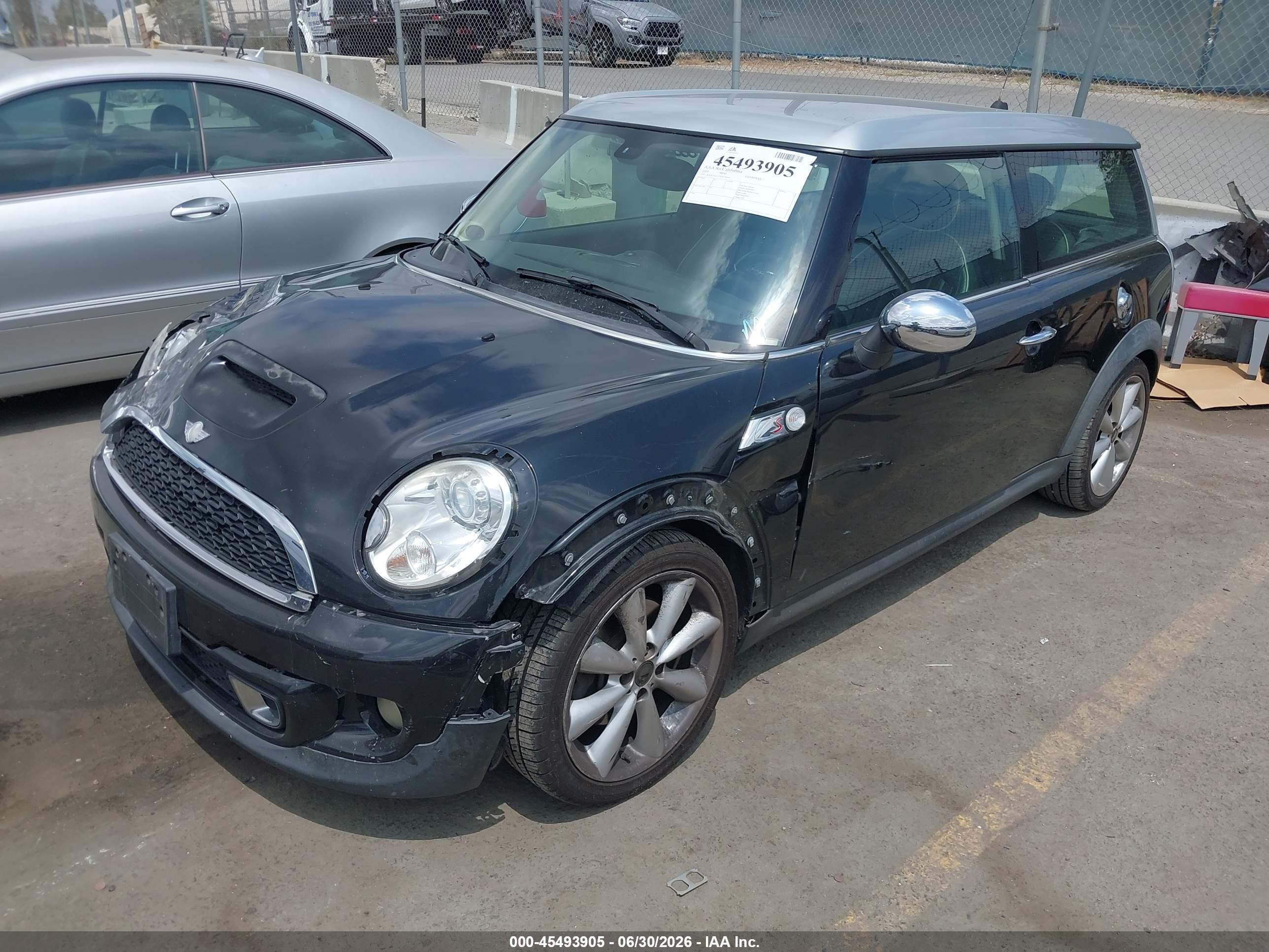 2013 Mini Clubman Cooper S Black vin: WMWZG3C57DT576049