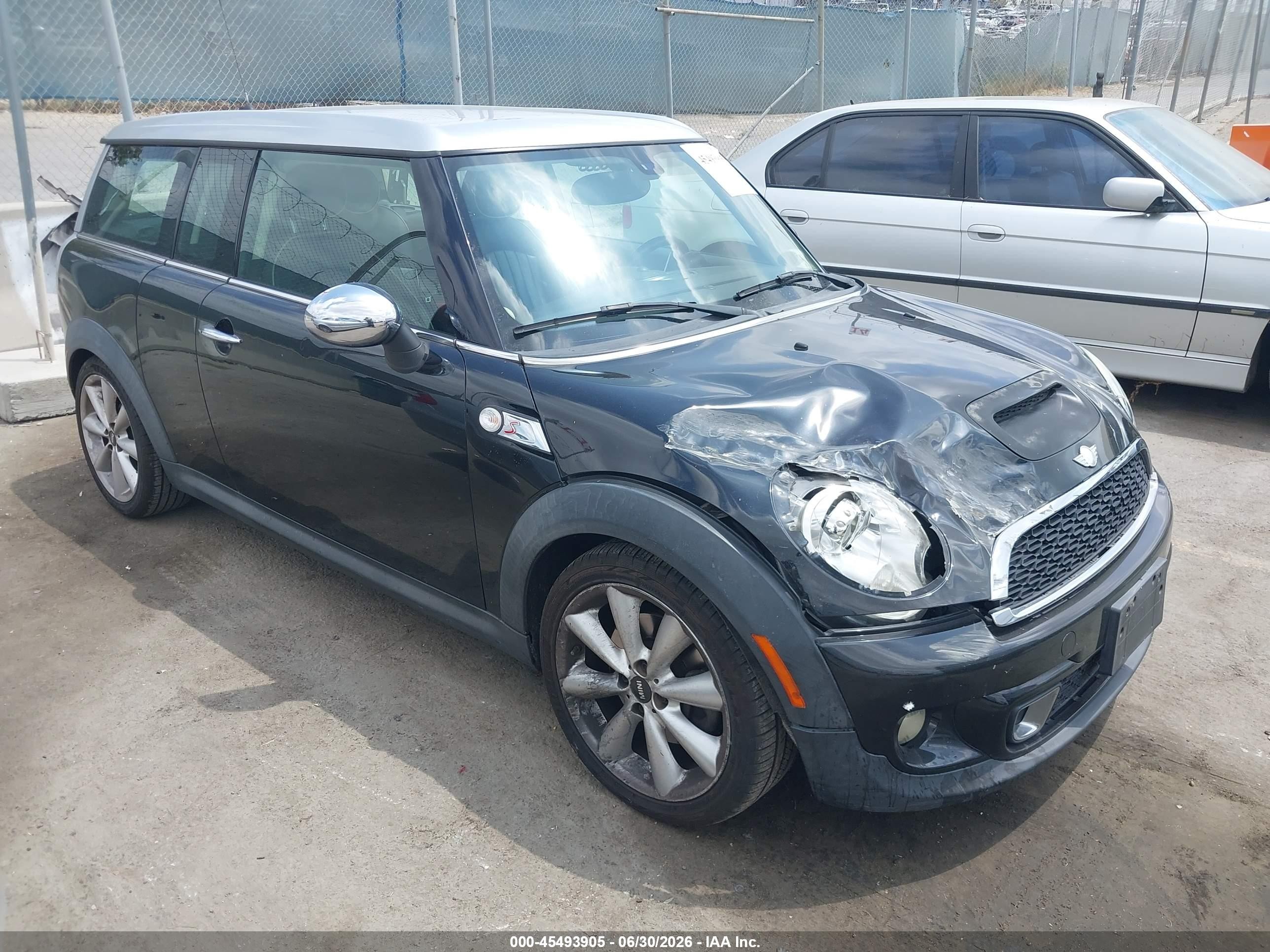 2013 Mini Clubman Cooper S Black vin: WMWZG3C57DT576049