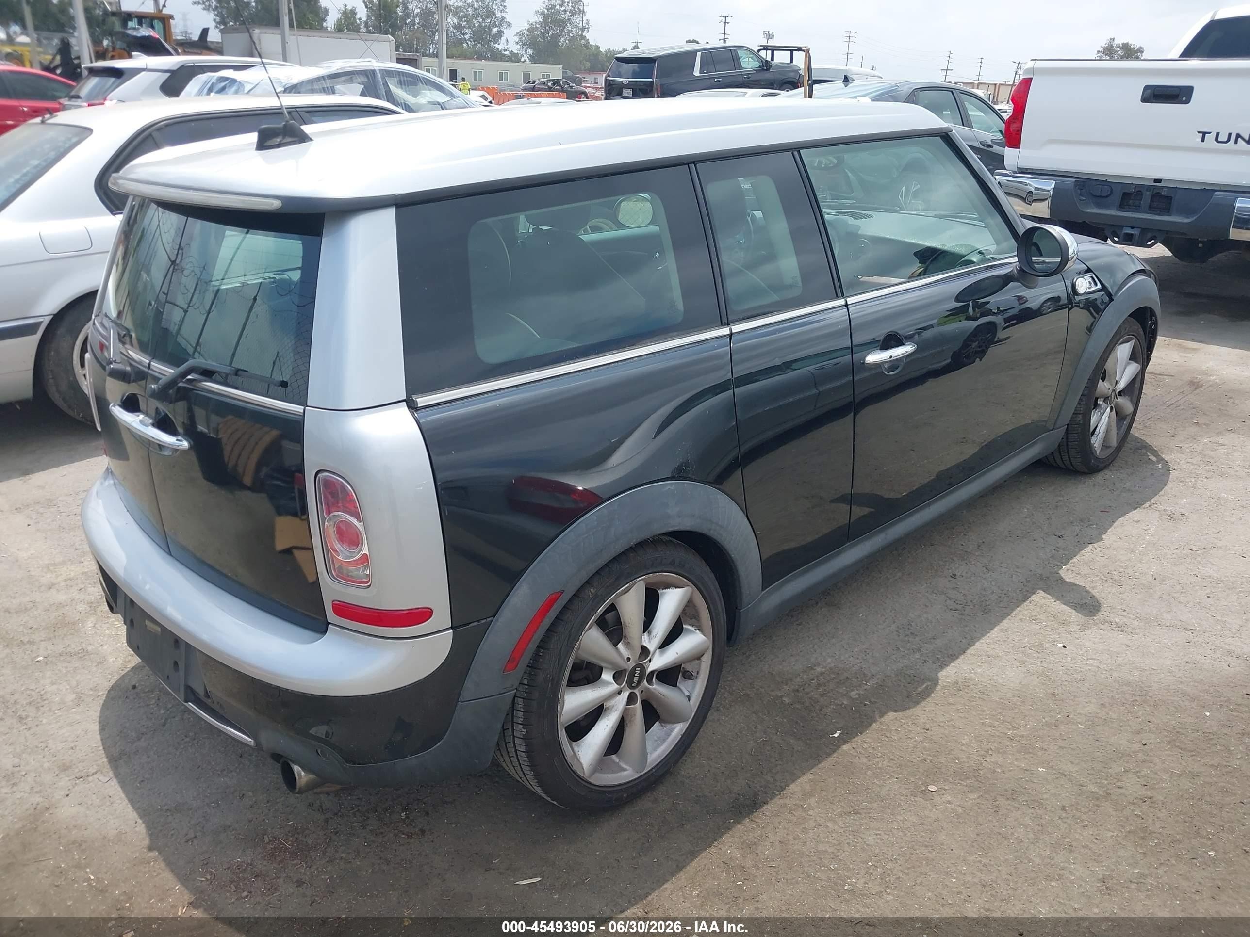 2013 Mini Clubman Cooper S Black vin: WMWZG3C57DT576049