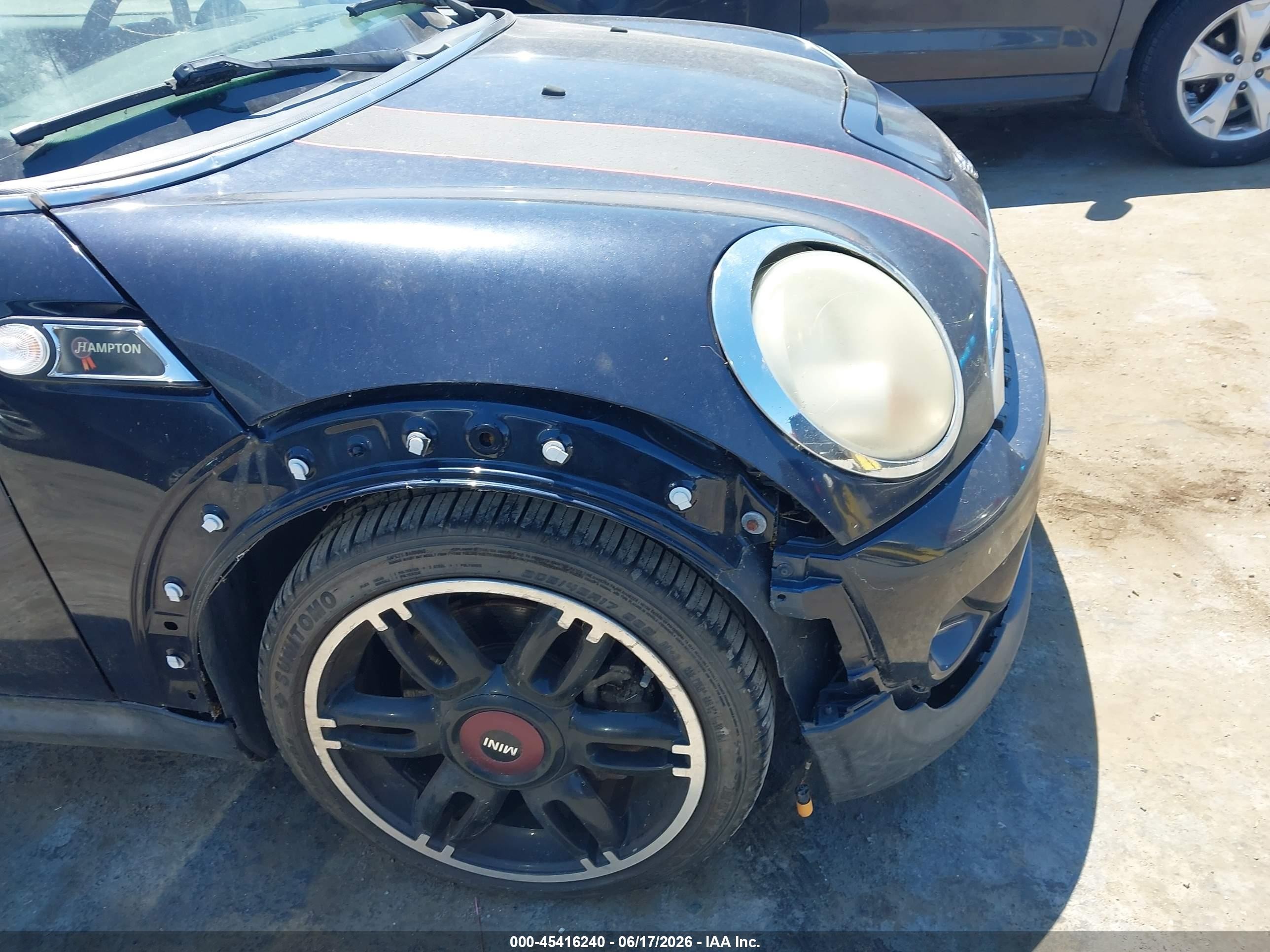 2012 Mini Cooper S Clubman   Black vin: WMWZG3C58CTY37705