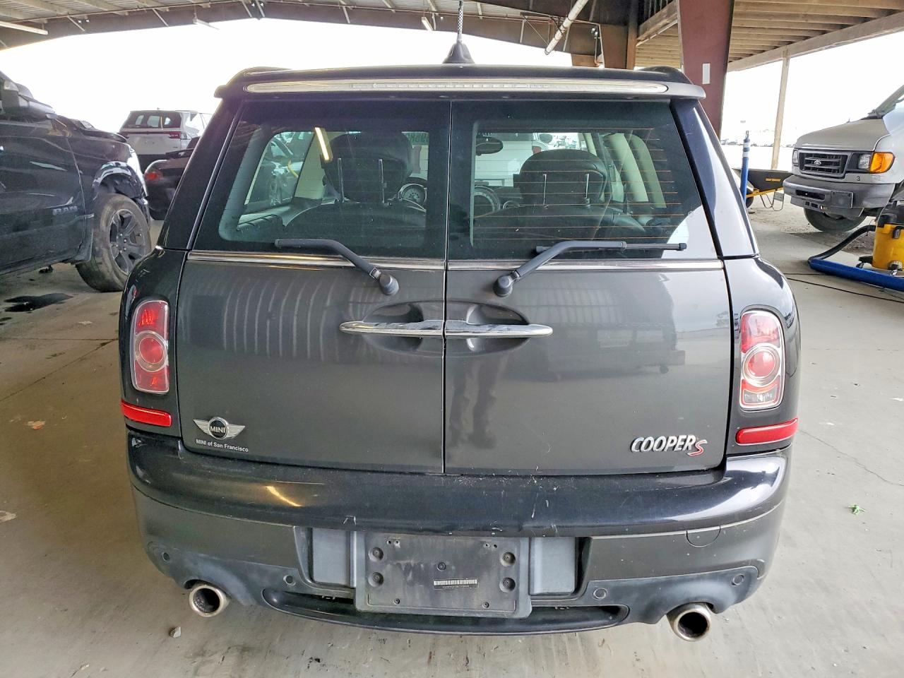 2012 Mini Cooper S Clubman Gray vin: WMWZG3C58CTY39020