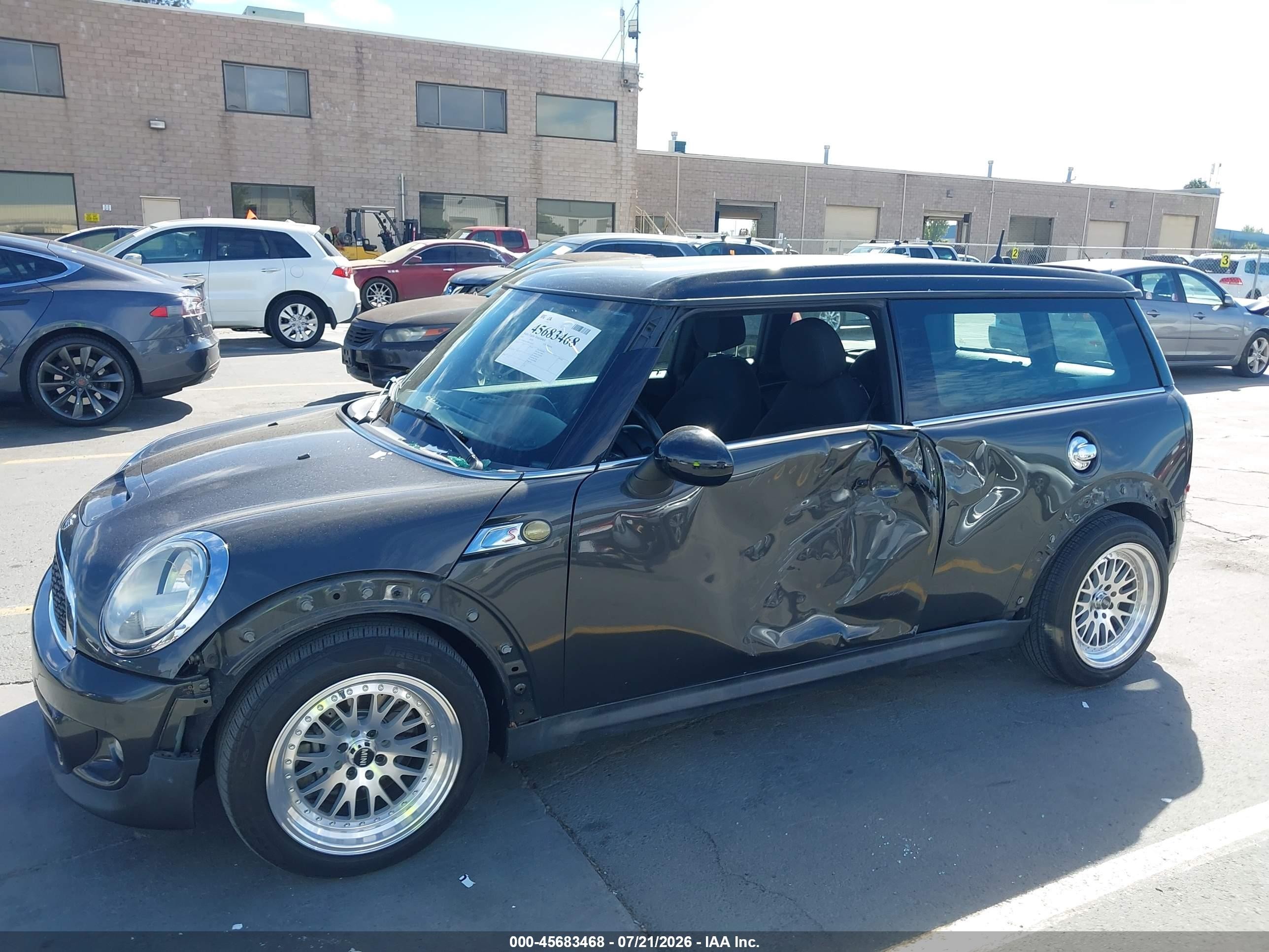 2013 Mini Clubman Cooper S Black vin: WMWZG3C58DT576383