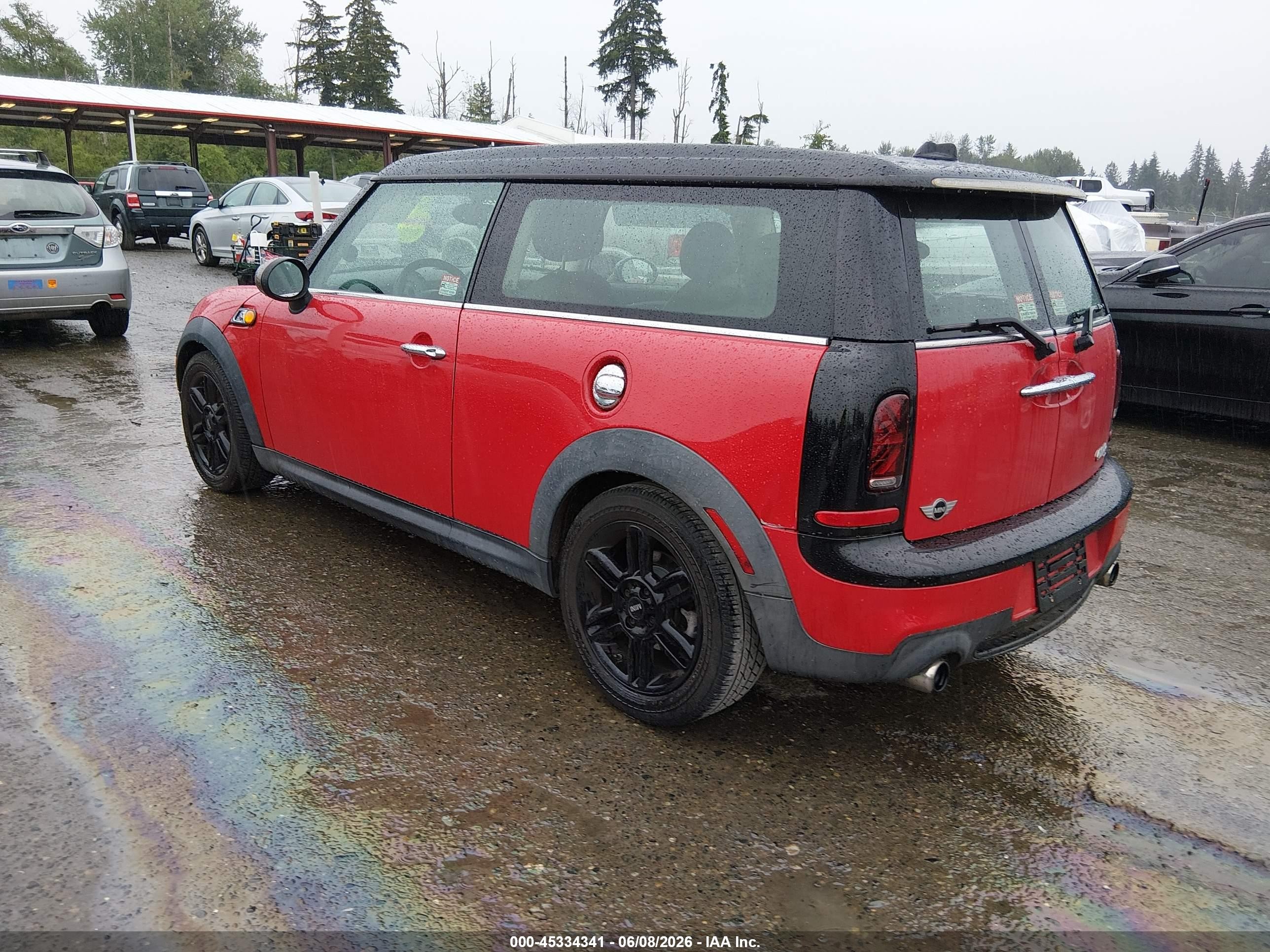 2014 Mini Clubman Cooper S Red vin: WMWZG3C58ET800480