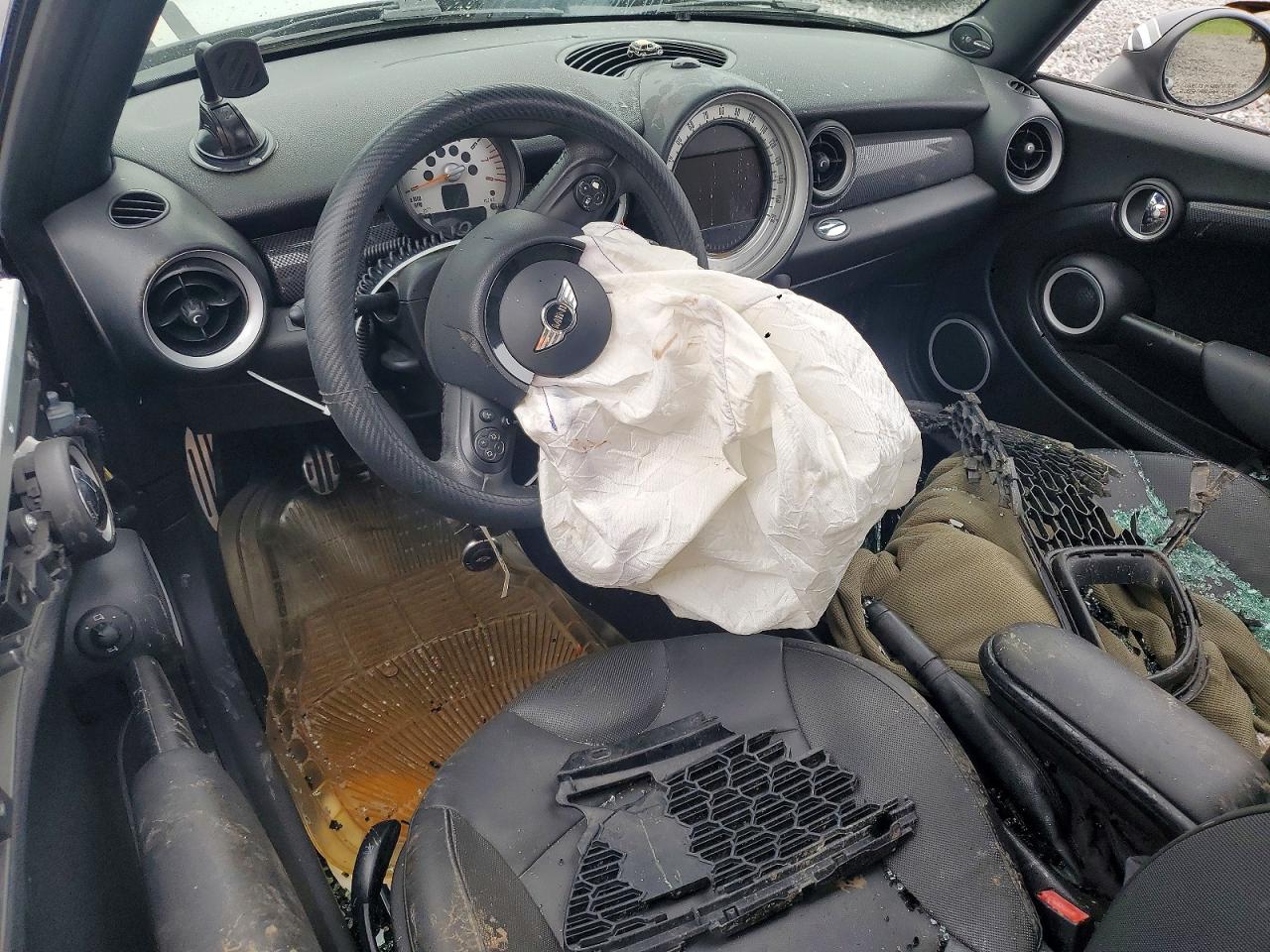 2014 Mini Cooper S Clubman Black vin: WMWZG3C58ETY33494