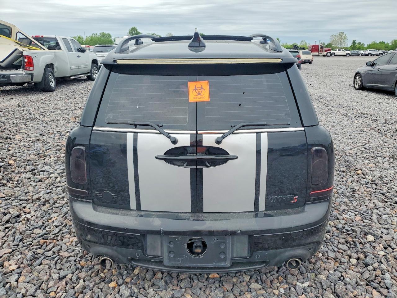 2014 Mini Cooper S Clubman Black vin: WMWZG3C58ETY33494