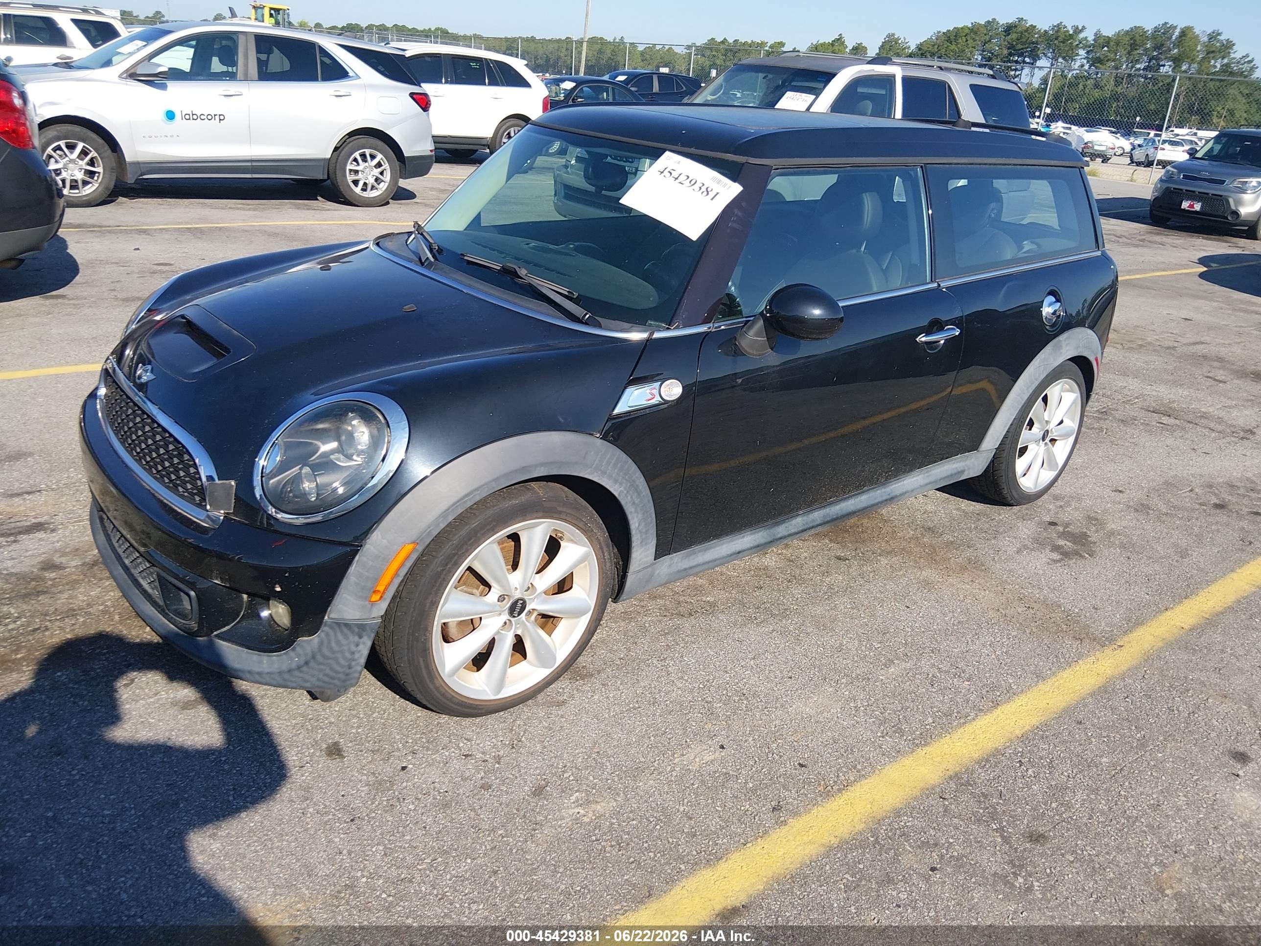 2012 Mini Cooper S Clubman   Black vin: WMWZG3C59CTY32299