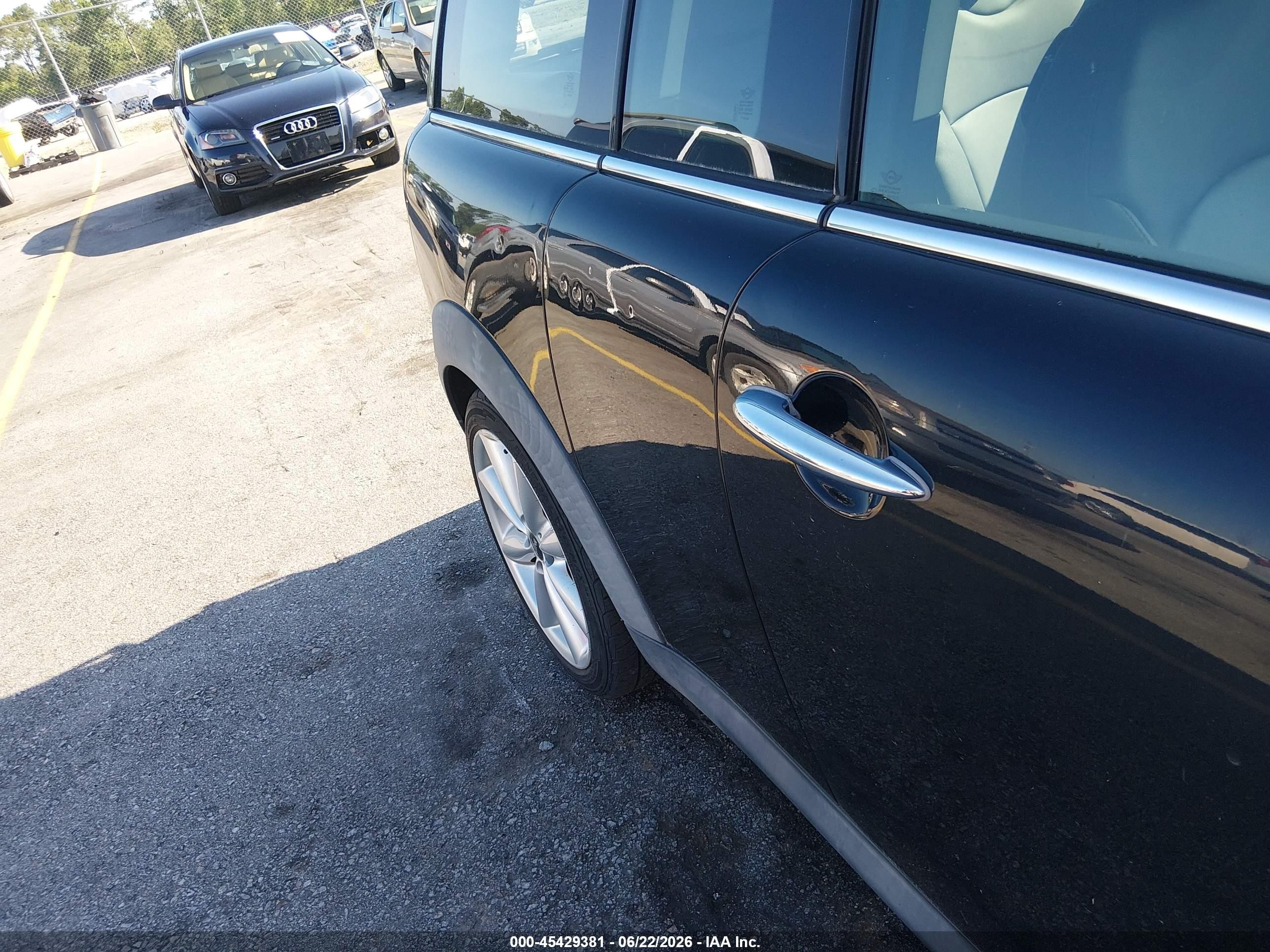 2012 Mini Cooper S Clubman   Black vin: WMWZG3C59CTY32299