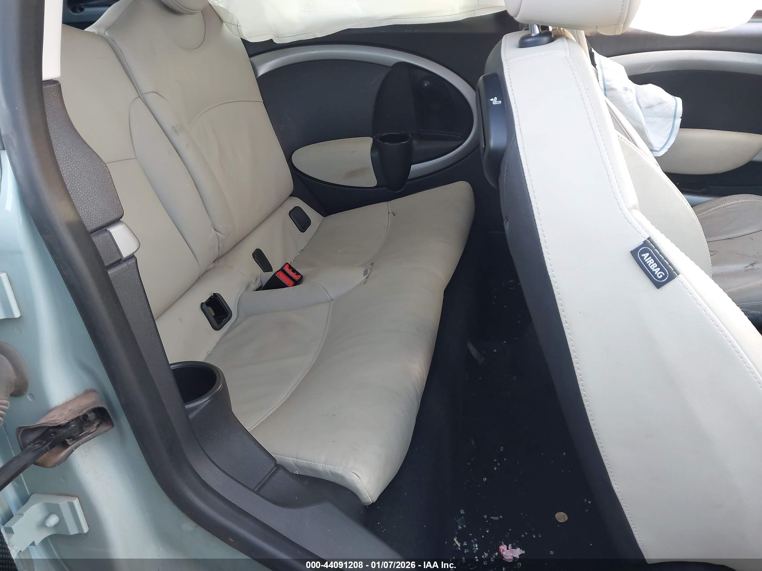 2011 Mini Cooper S Clubman   Light Blue vin: WMWZG3C5XBTY37221