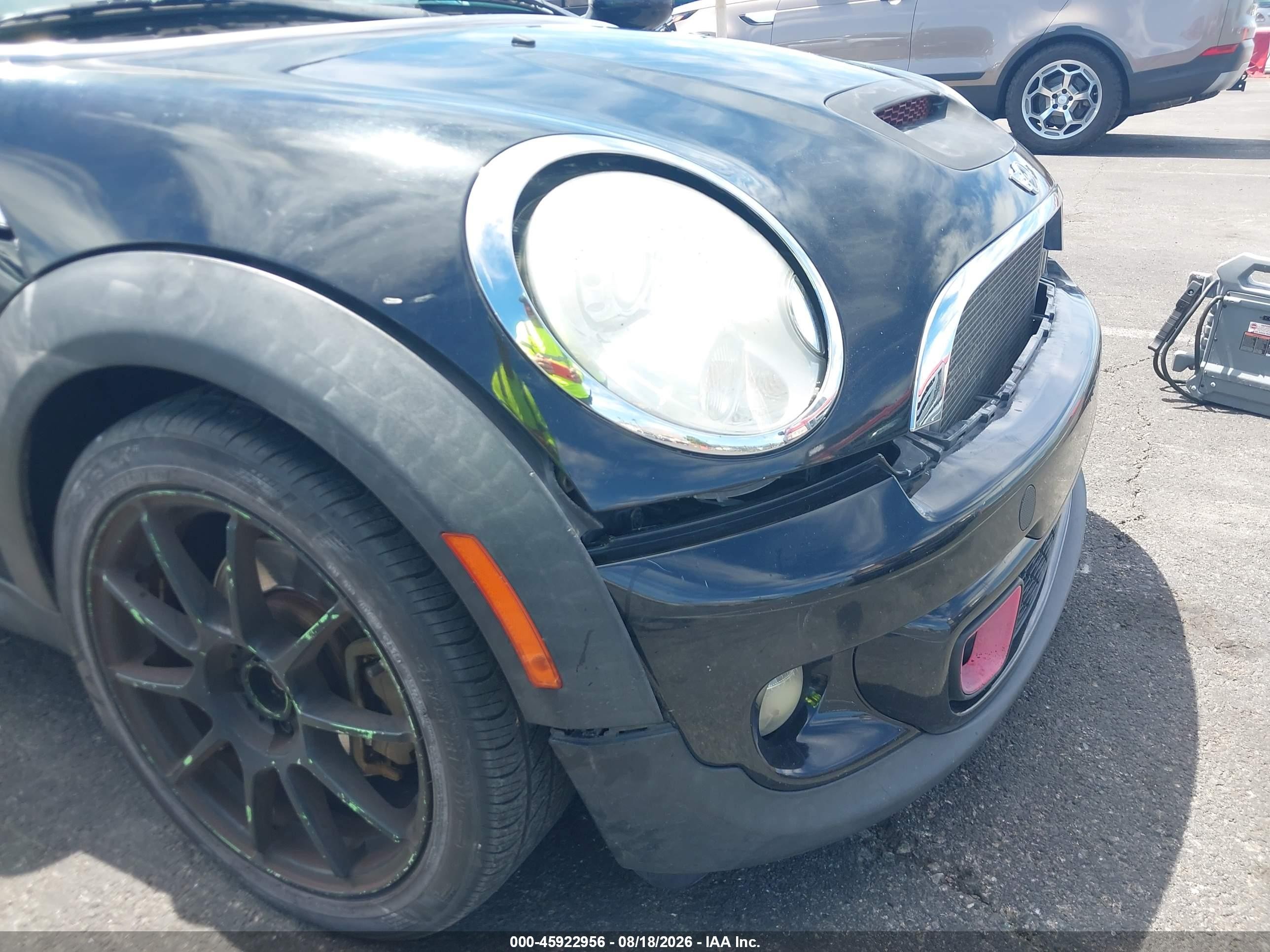 2012 Mini Cooper S Clubman Black vin: WMWZG3C5XCTY31937
