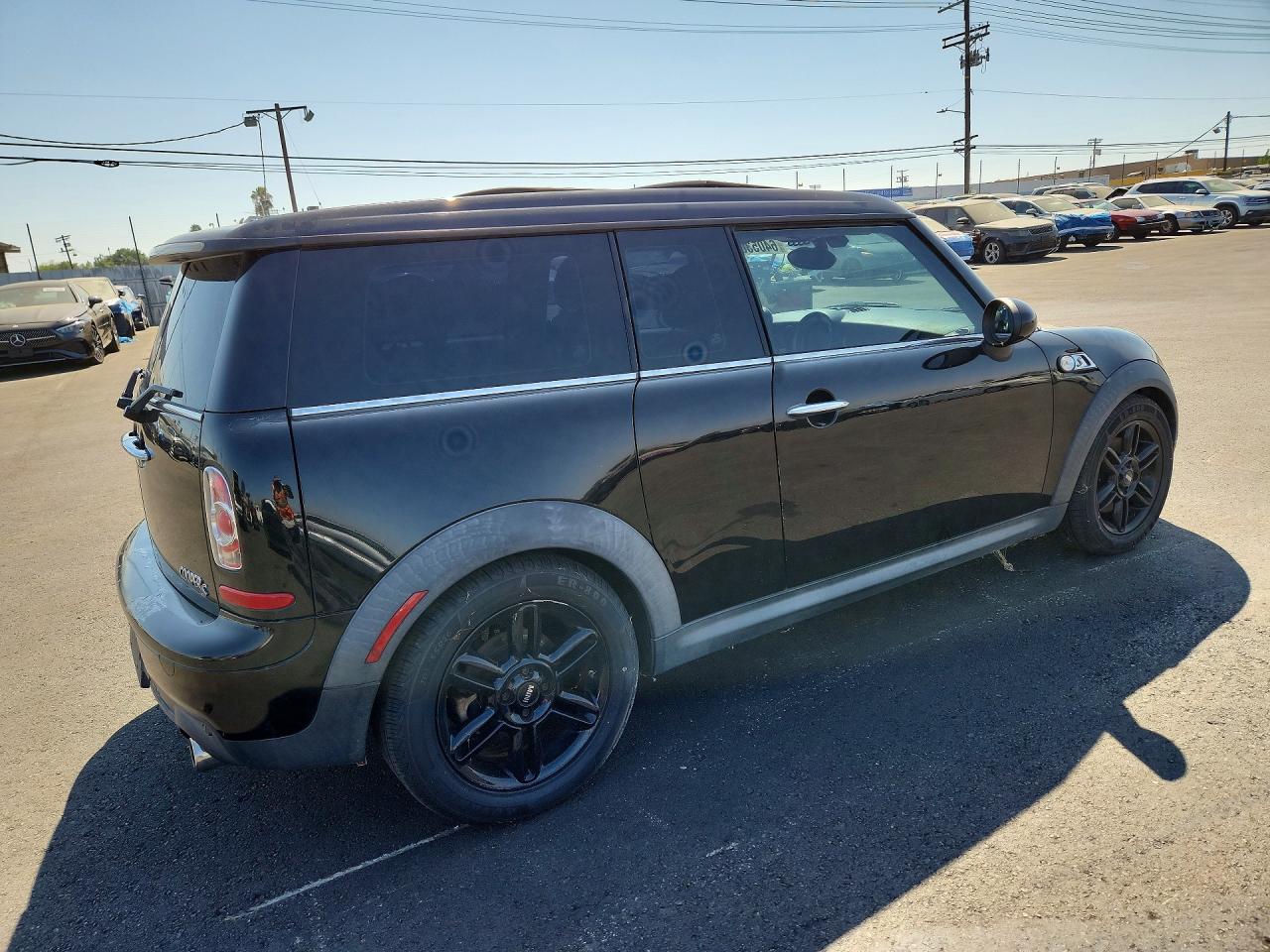 2012 Mini Cooper S Clubman Black vin: WMWZG3C5XCTY37804