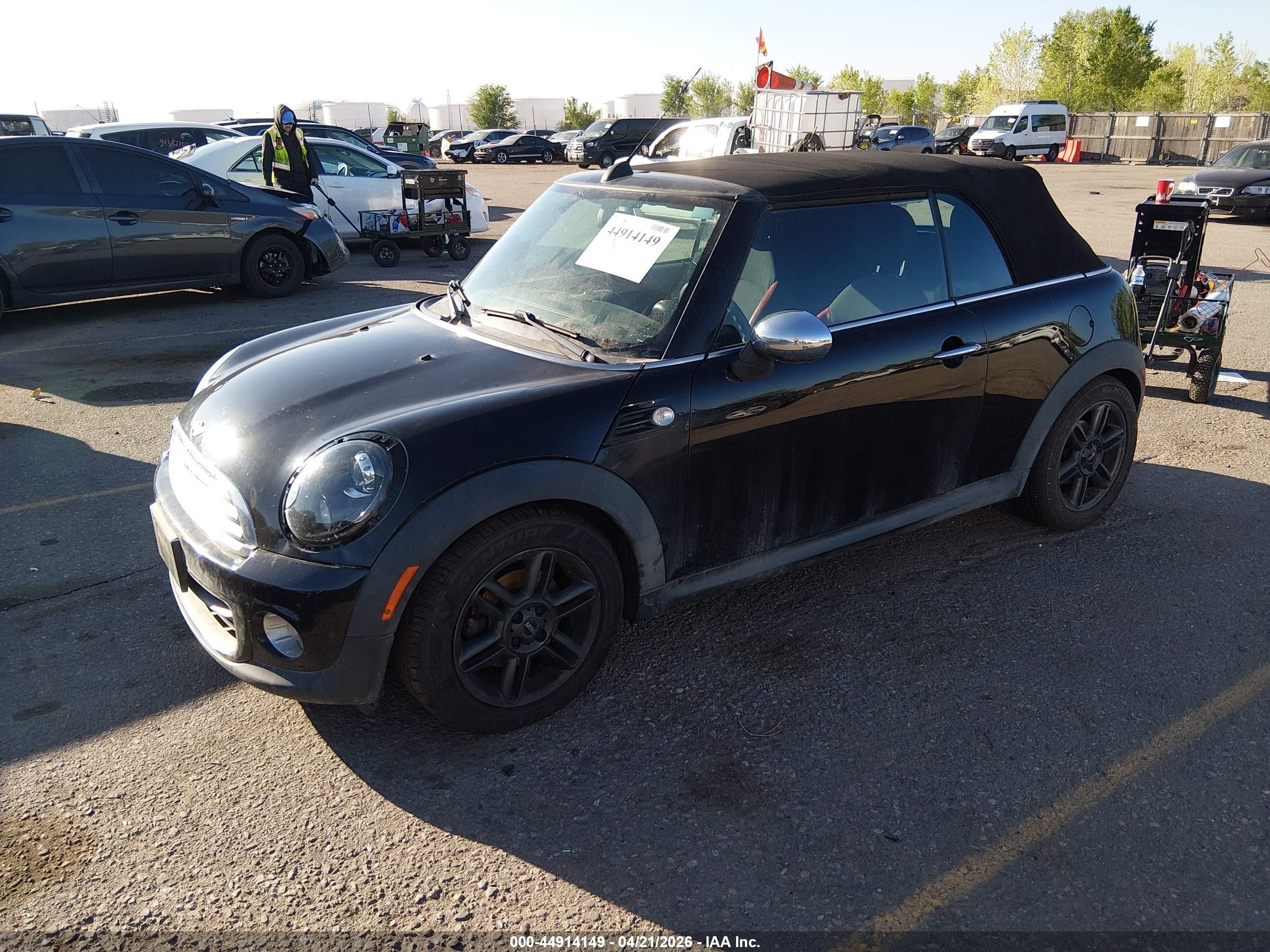 2011 Mini Cooper   Black vin: WMWZN3C51BTZ89569