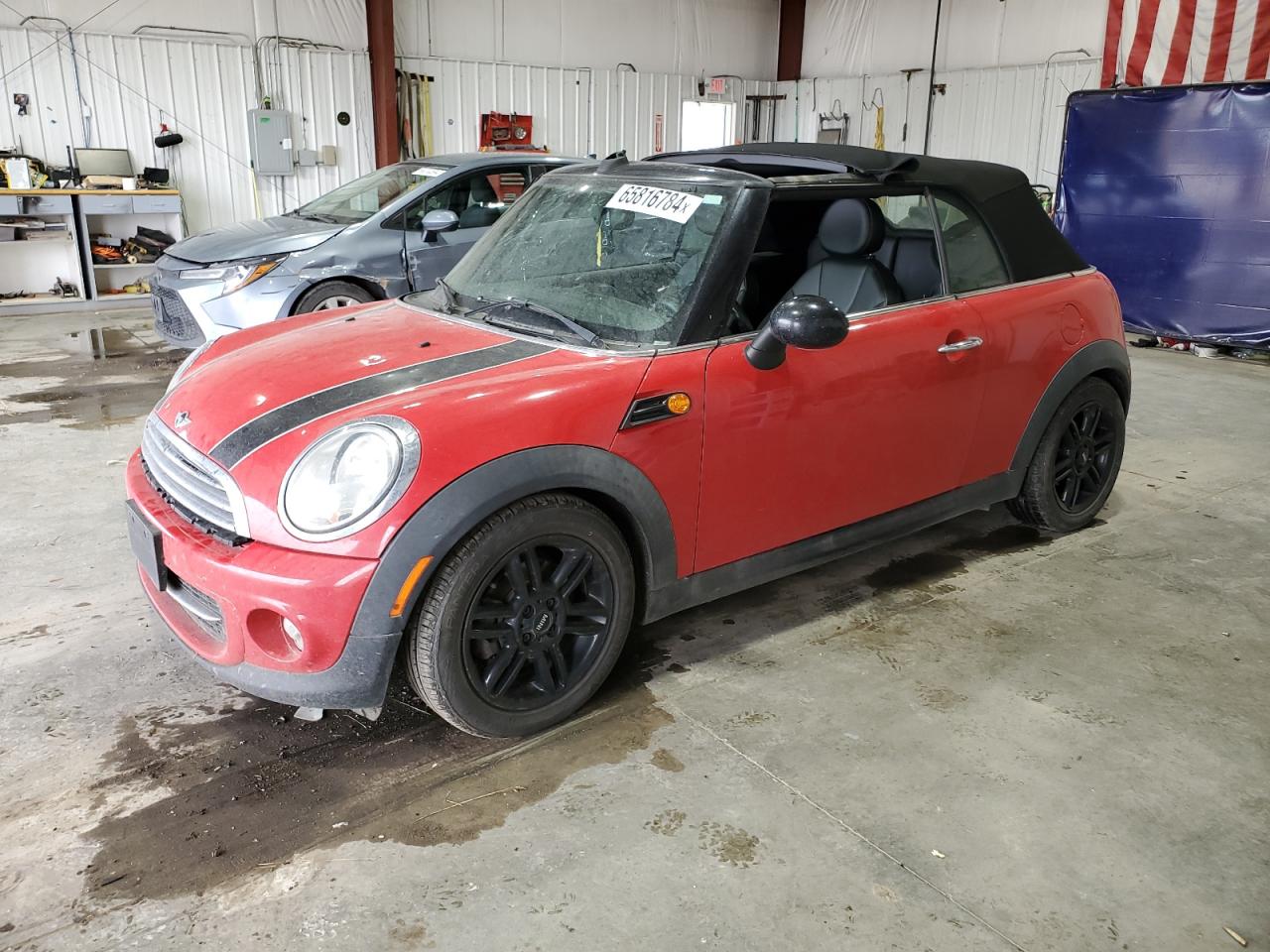 2015 Mini Cooper Red vin: WMWZN3C51FT861676