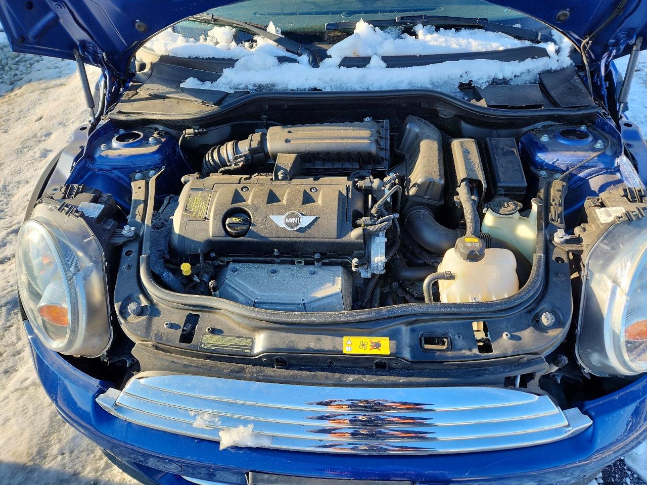 2015 Mini Cooper Синий vin: WMWZN3C54FT862594