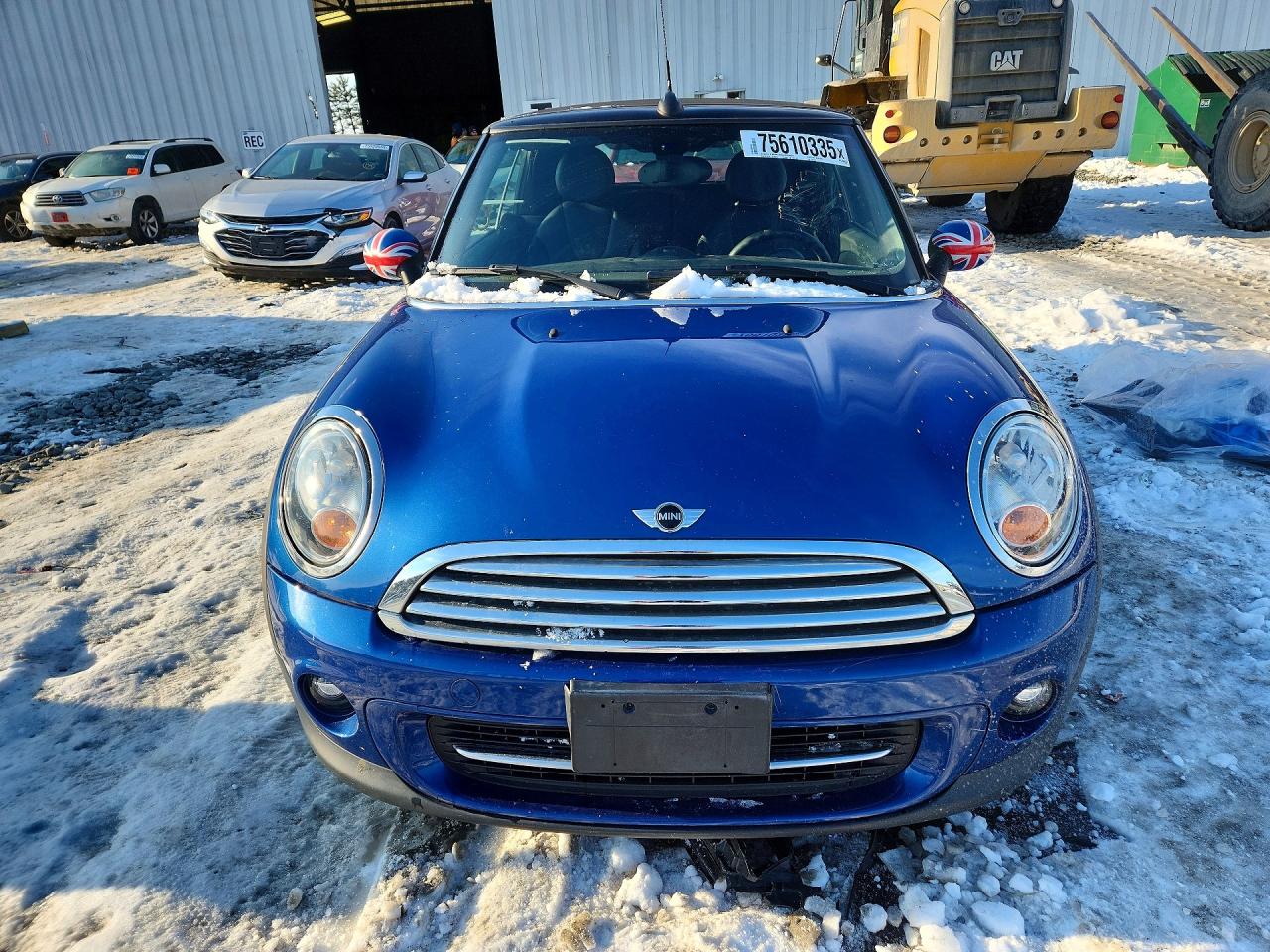 2015 Mini Cooper Синий vin: WMWZN3C54FT862594