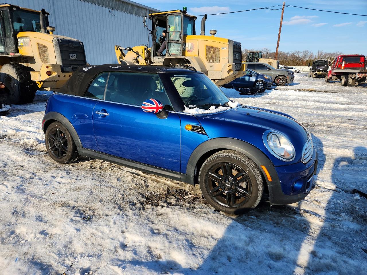 2015 Mini Cooper Синий vin: WMWZN3C54FT862594