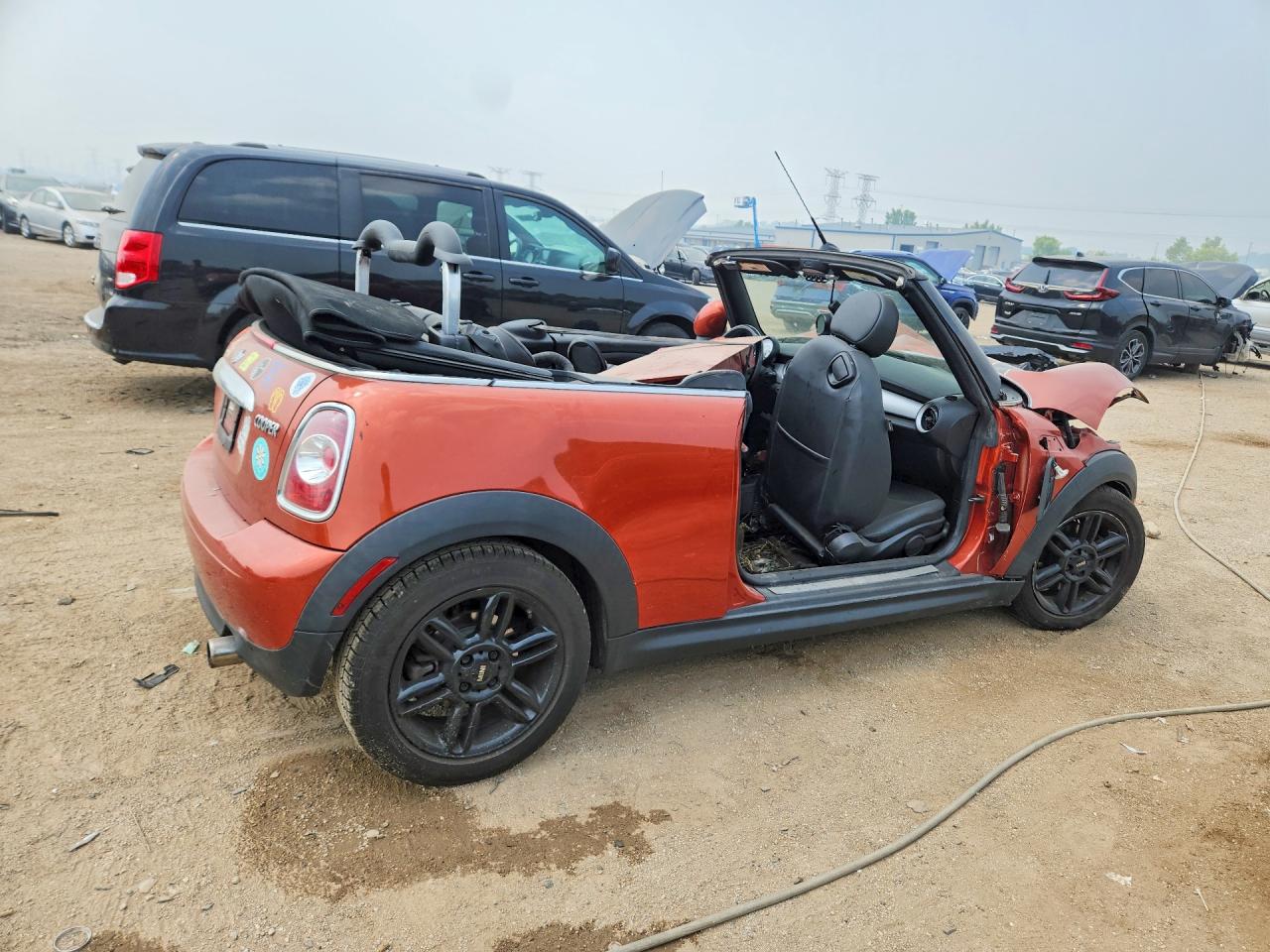 2013 Mini Cooper Orange vin: WMWZN3C55DT568196