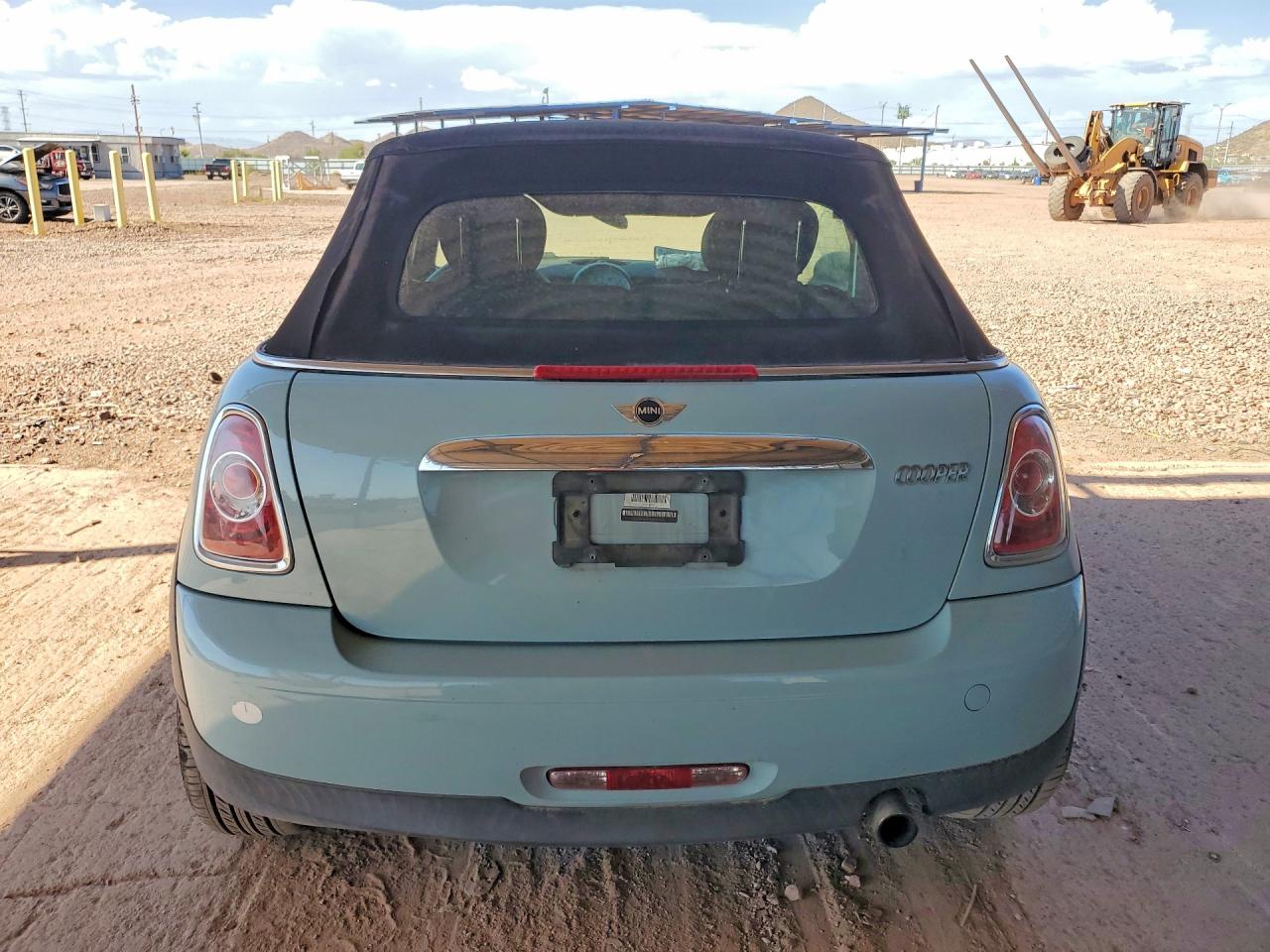 2011 Mini Cooper Blue vin: WMWZN3C56BT133734