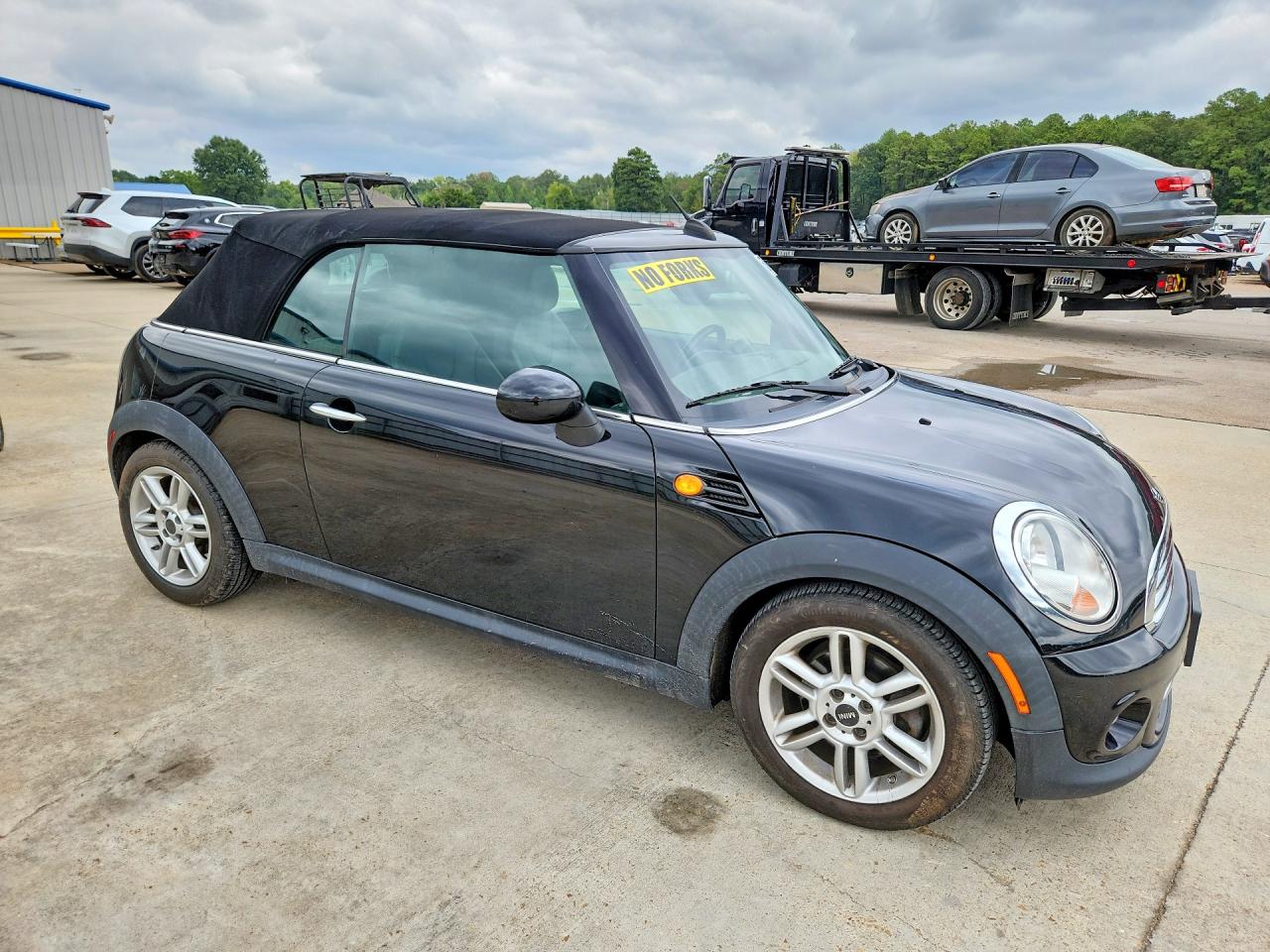 2011 Mini Cooper Black vin: WMWZN3C57BT133550