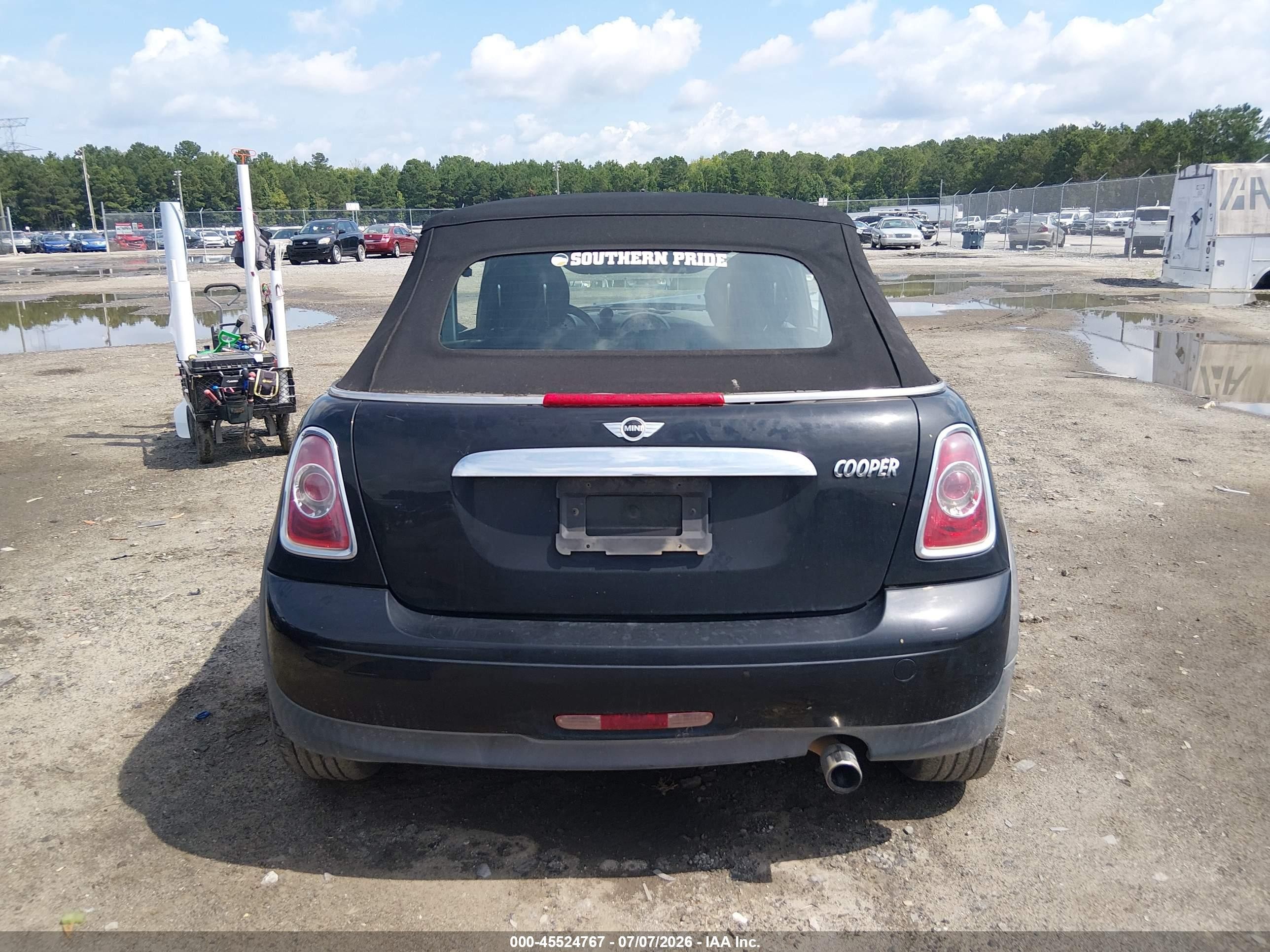 2014 Mini Convertible Cooper Black vin: WMWZN3C5XET266386