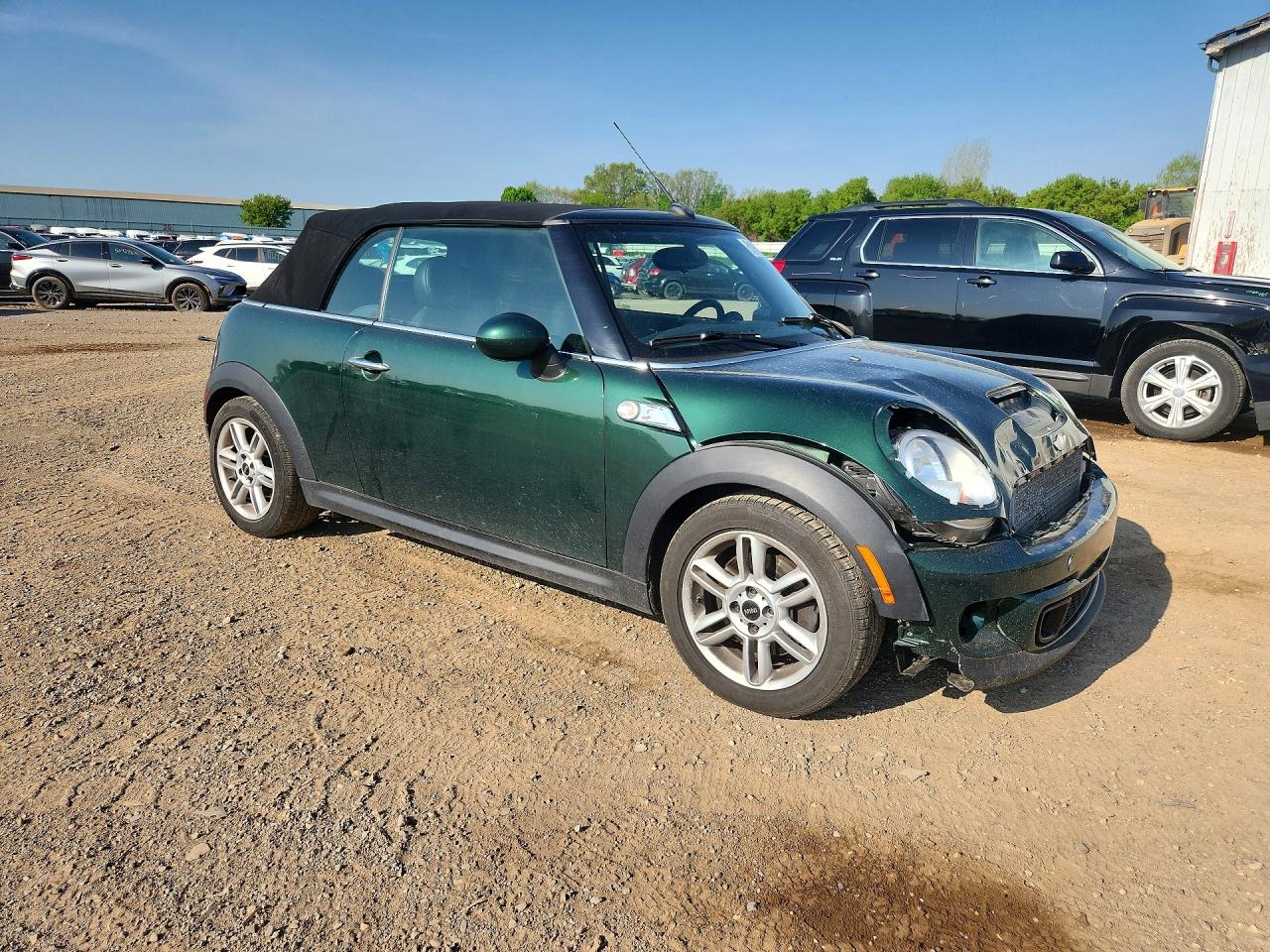 2012 Mini Cooper S Green vin: WMWZP3C50CT296598